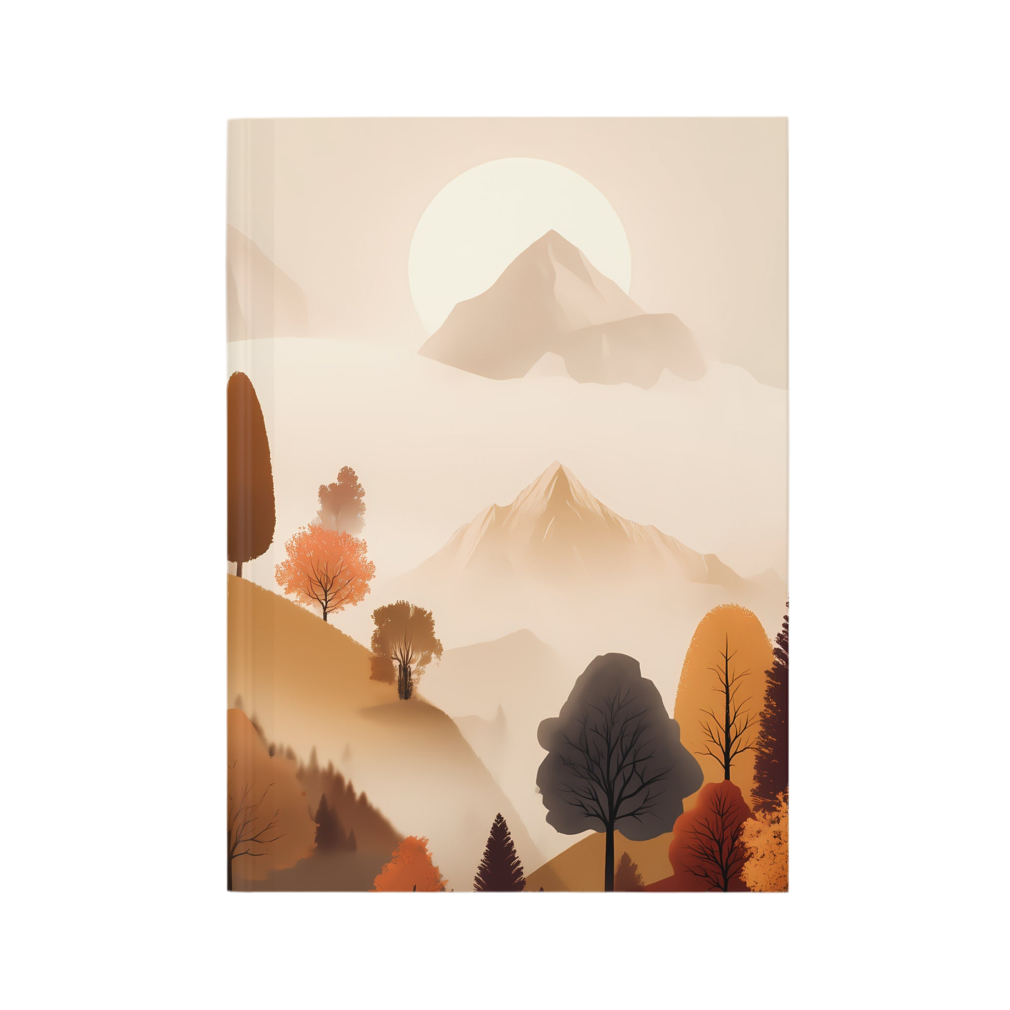Maison Verne Hardcover Journal "Whispers of Autumn Light" - Golden Autumn No. 13