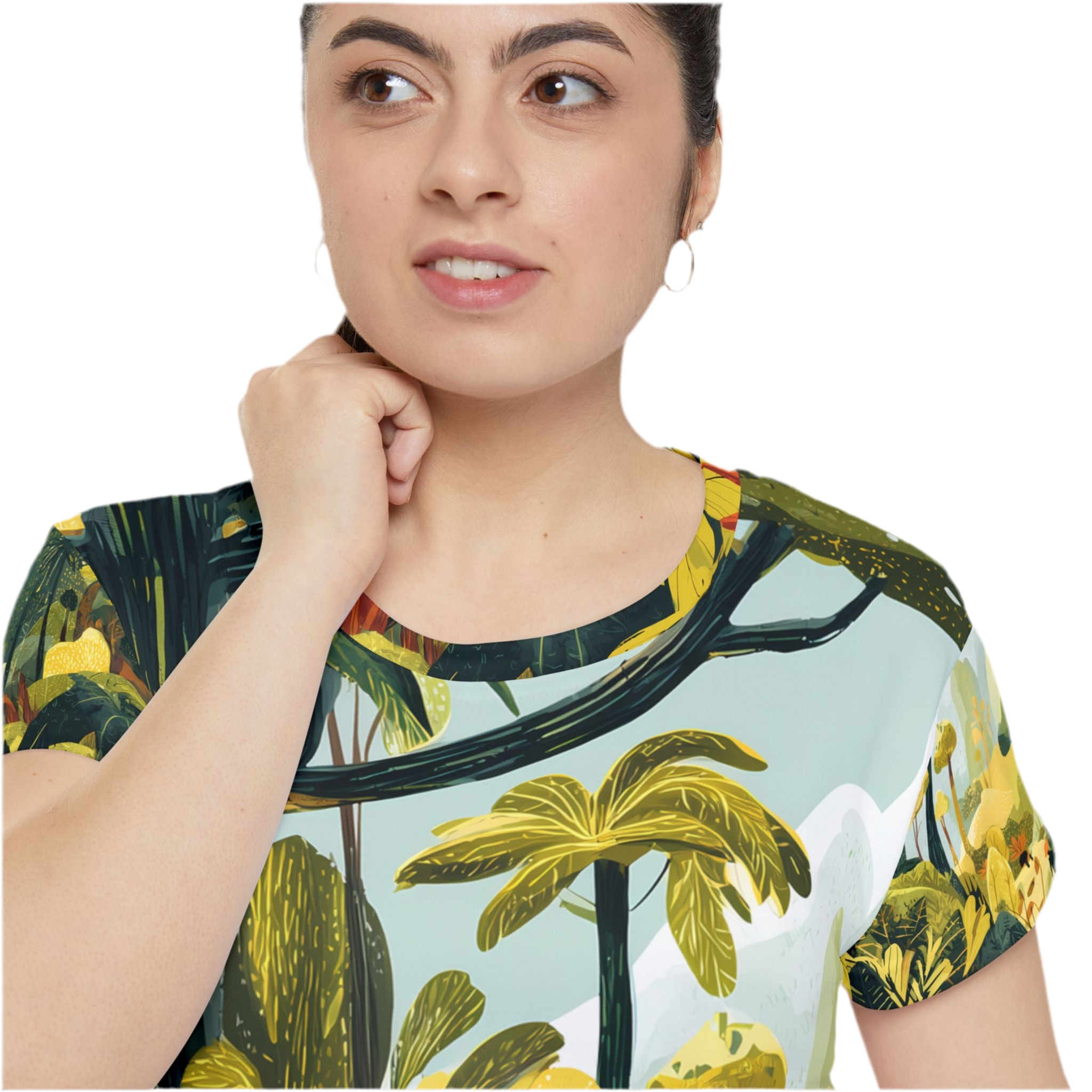 Women's Shirt "Jungle Sonata" - Wilderness Whisper No. 77