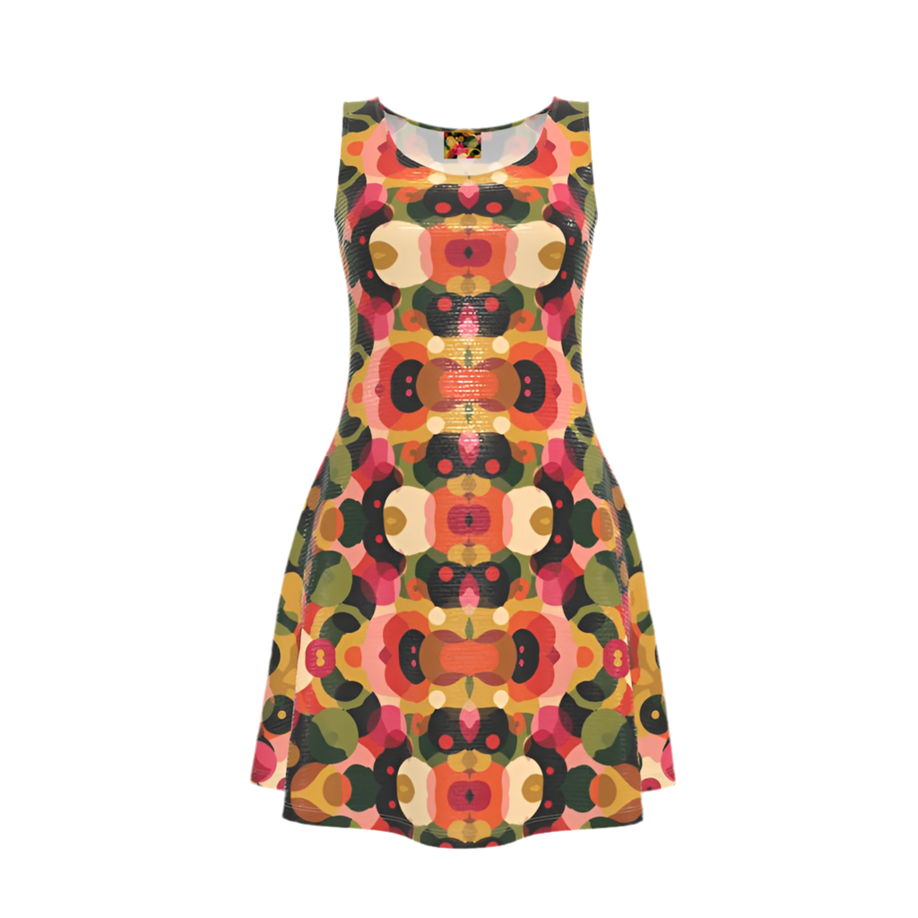 MV Couture Signature Damen Skaterkleid