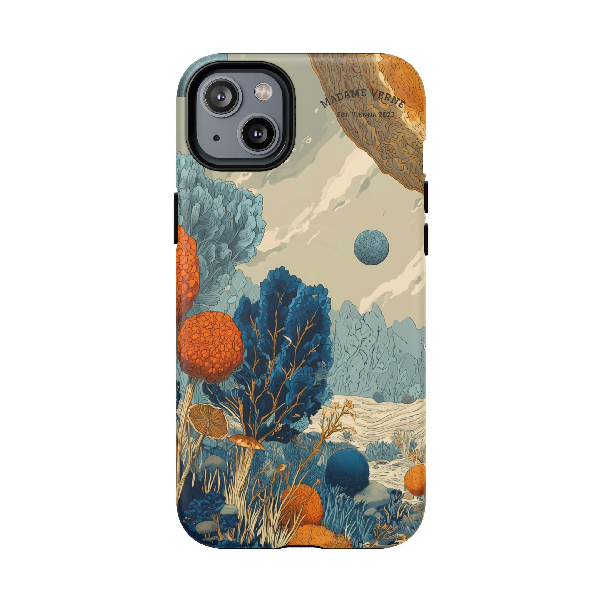 MagSafe iPhone-Schutzhülle "Ethereal Meadow" - Cosmic Botanicals No. 85