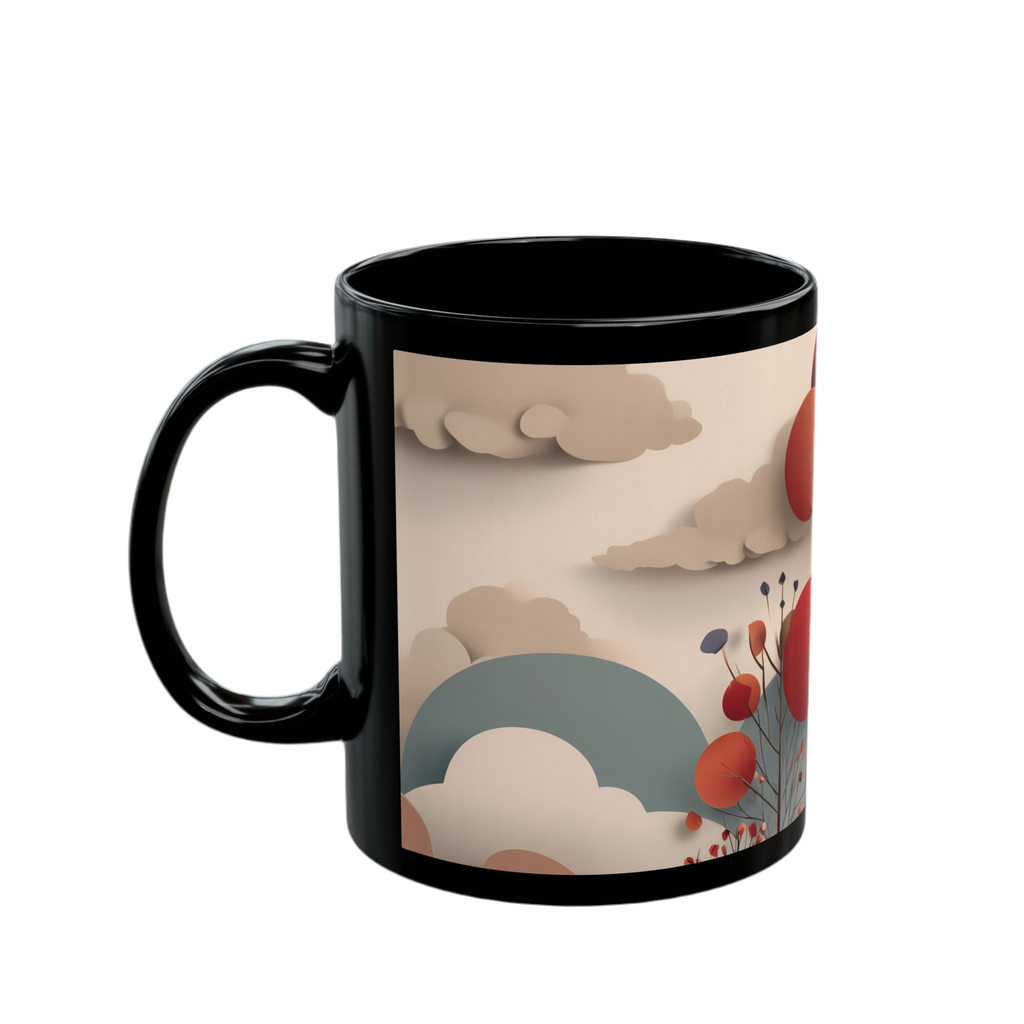 Coffee cup "Amber Horizon" - Golden Autumn No. 72