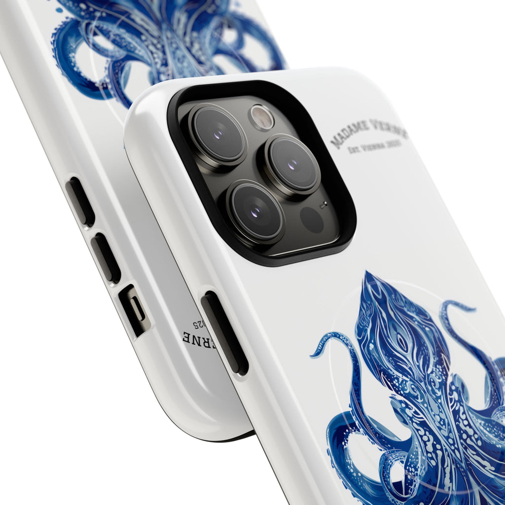 MagSafe iPhone Case "Deep Blue Bloom" - Opal Depths No. 32