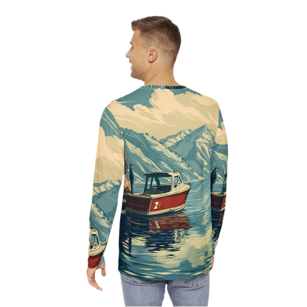 Maison Verne Männer Long Sleeve Shirt - Below & Beyond No. 03
