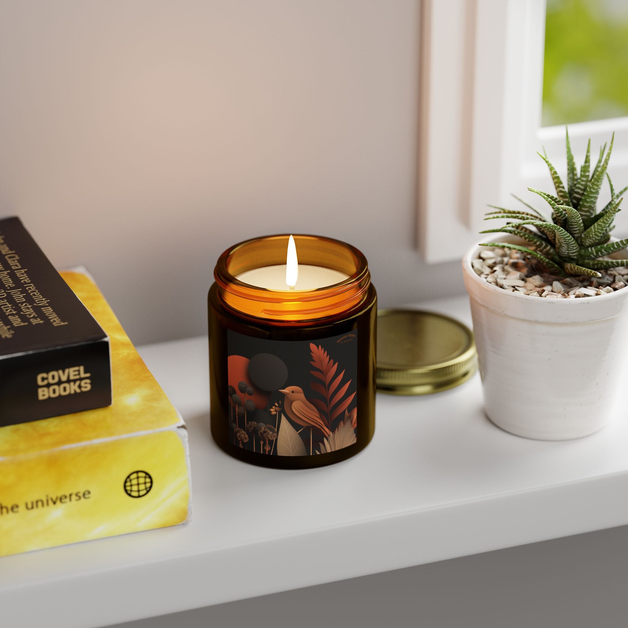 Duftkerze "Amber Serenade" - Golden Autumn No. 07