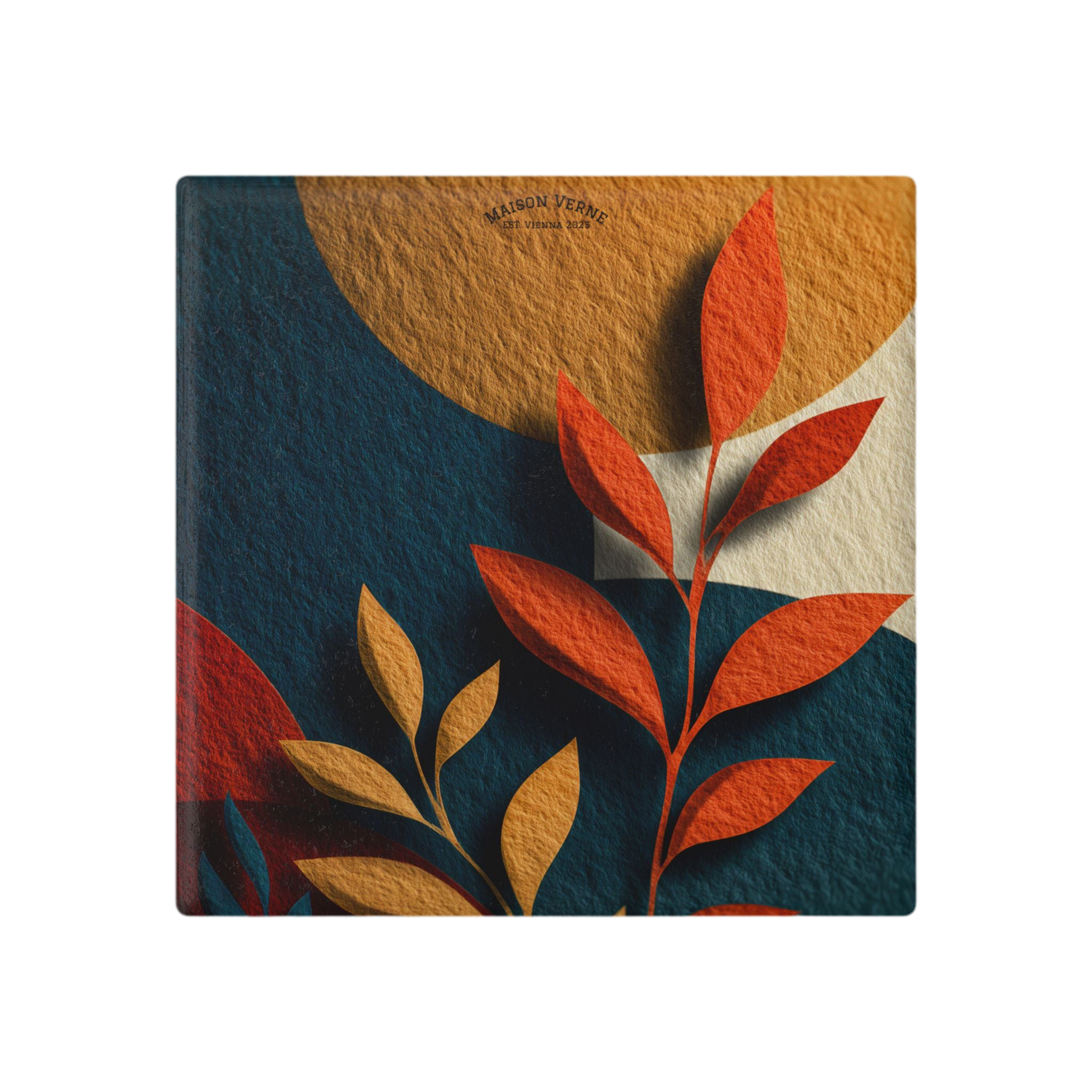 Maison Verne Keramik Untersetzer "Sunlit Leaves" - Golden Autumn No. 48