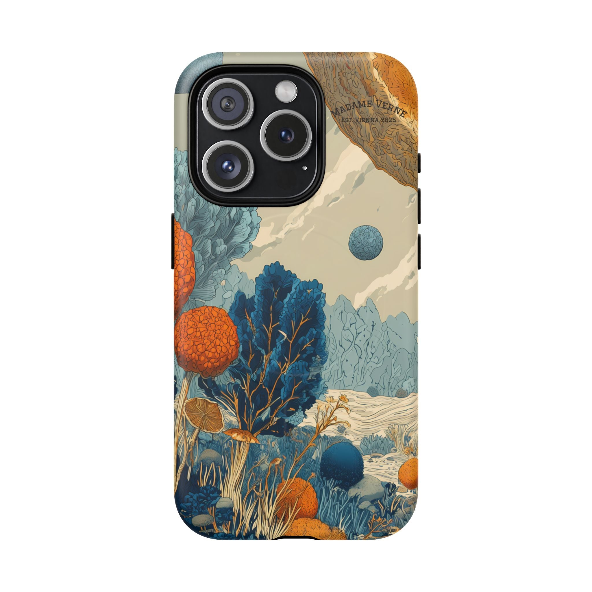 MagSafe iPhone-Schutzhülle "Ethereal Meadow" - Cosmic Botanicals No. 85