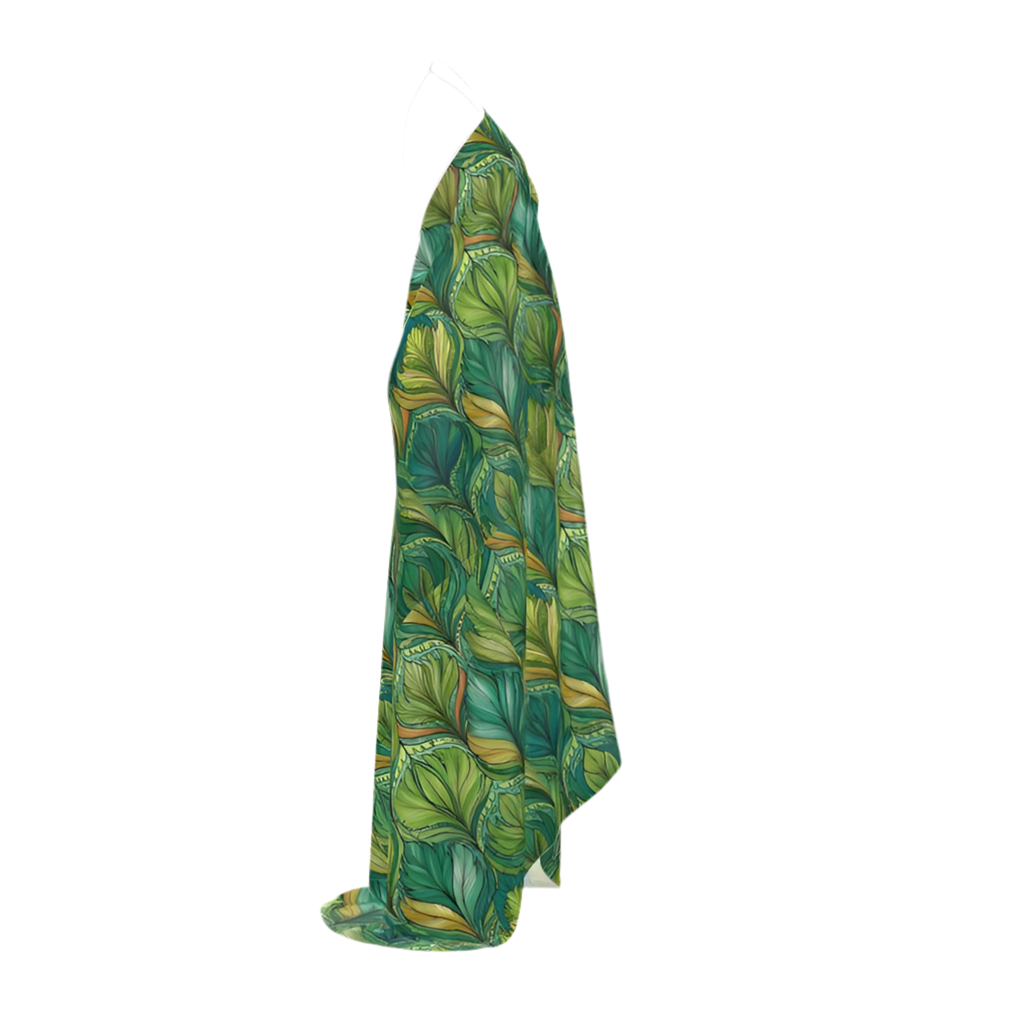 MV Couture Maßgefertigtes rückenfreies Neckholder-Kleid aus reiner Seide - Wearable Art