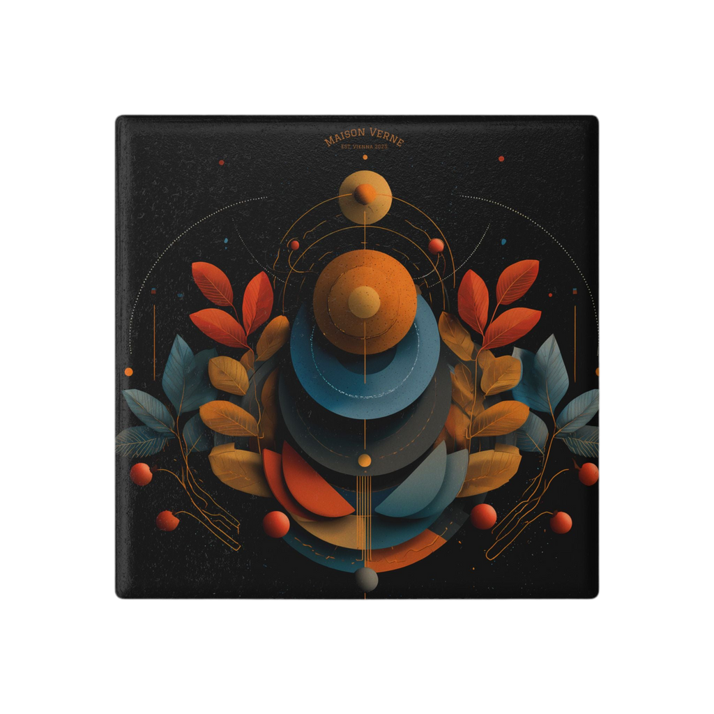 Maison Verne Keramik Untersetzer "Cosmic Harvest" - Golden Autumn No. 31