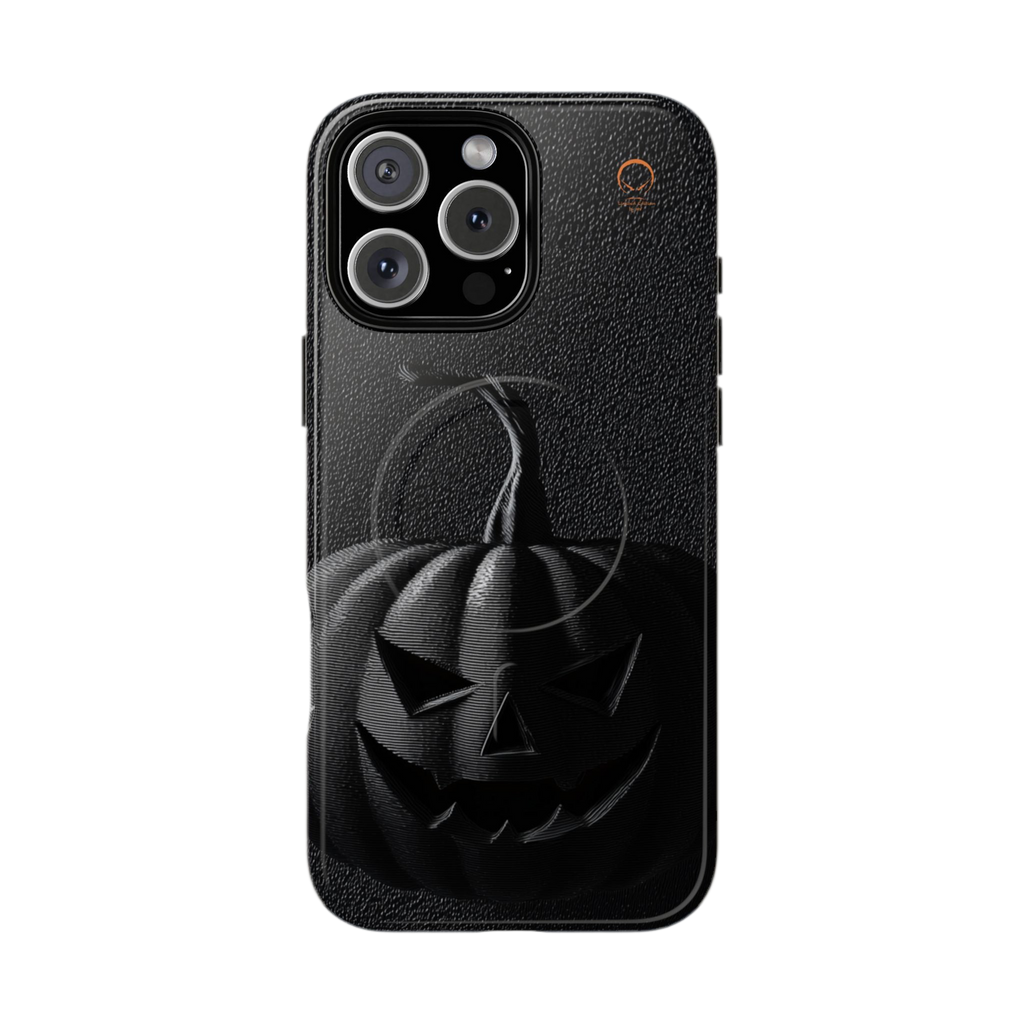 HALLOWEEN LIMITED EDITION MagSafe iPhone Case "Shadow Pumpkin" - 🎃👻 Wicked Elegance No. 08 👻🎃