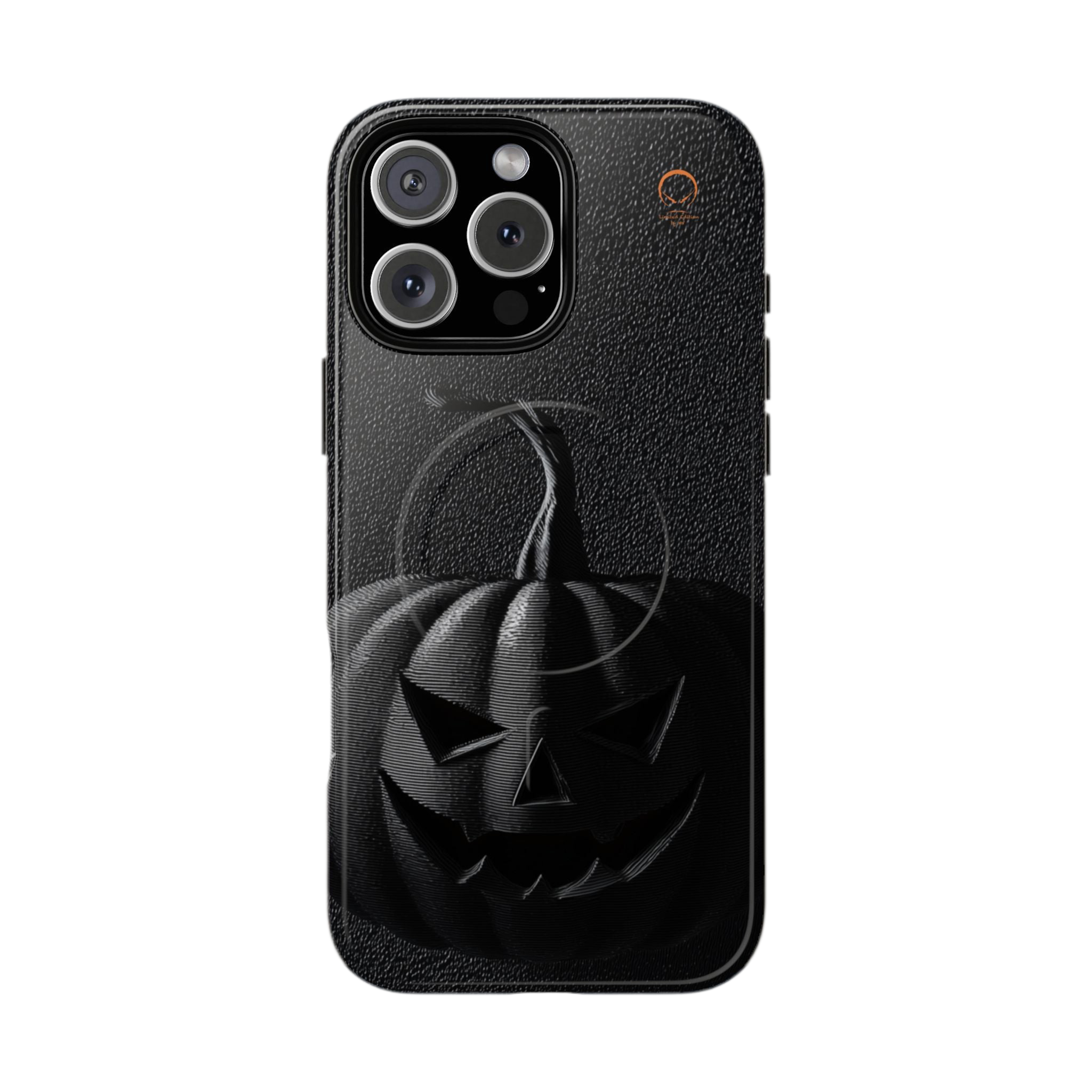 HALLOWEEN LIMITED EDITION MagSafe iPhone Case "Shadow Pumpkin" - 🎃👻 Wicked Elegance No. 08 👻🎃