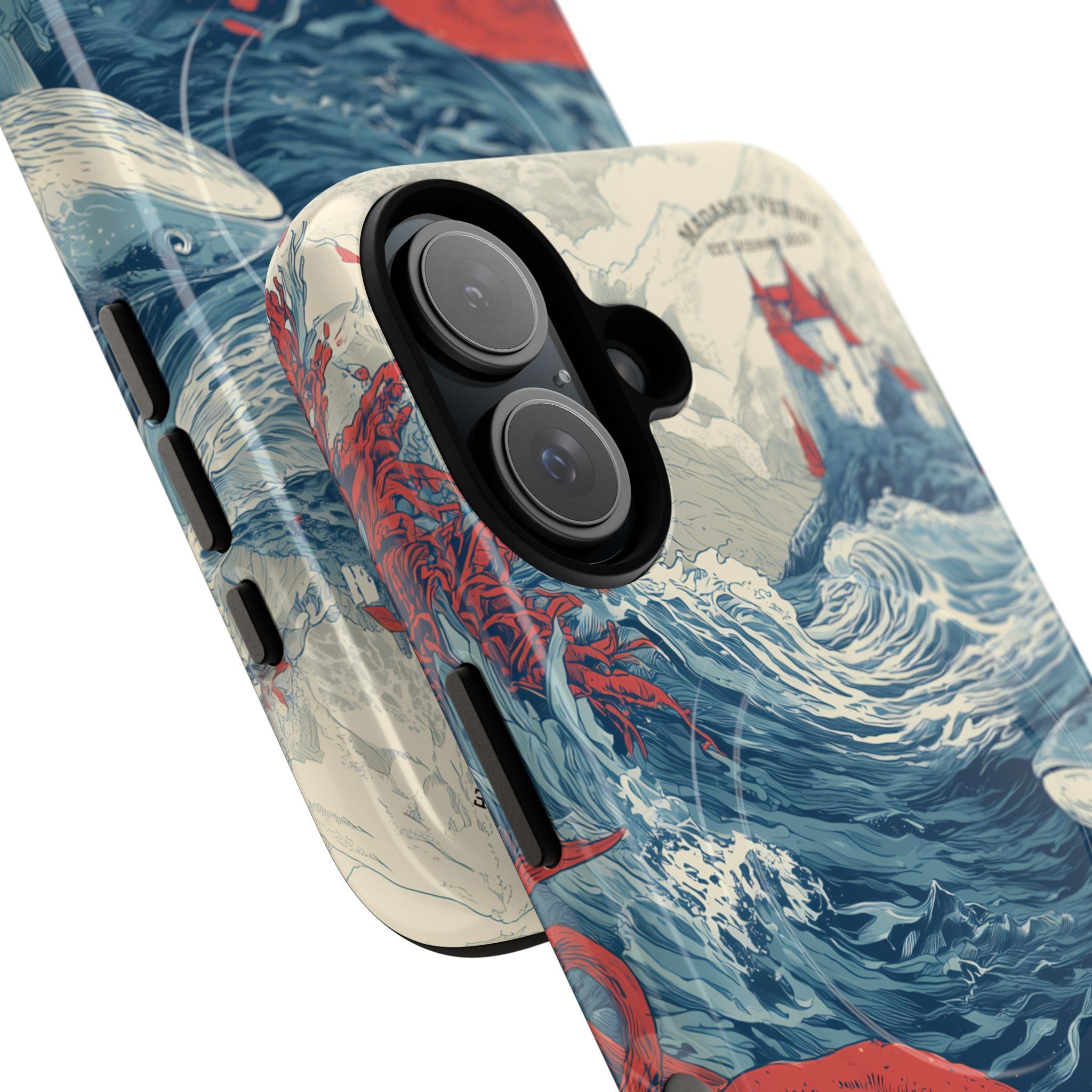 MagSafe iPhone protective case "Kingdom beneath the Waves" - Opal Depths No. 26