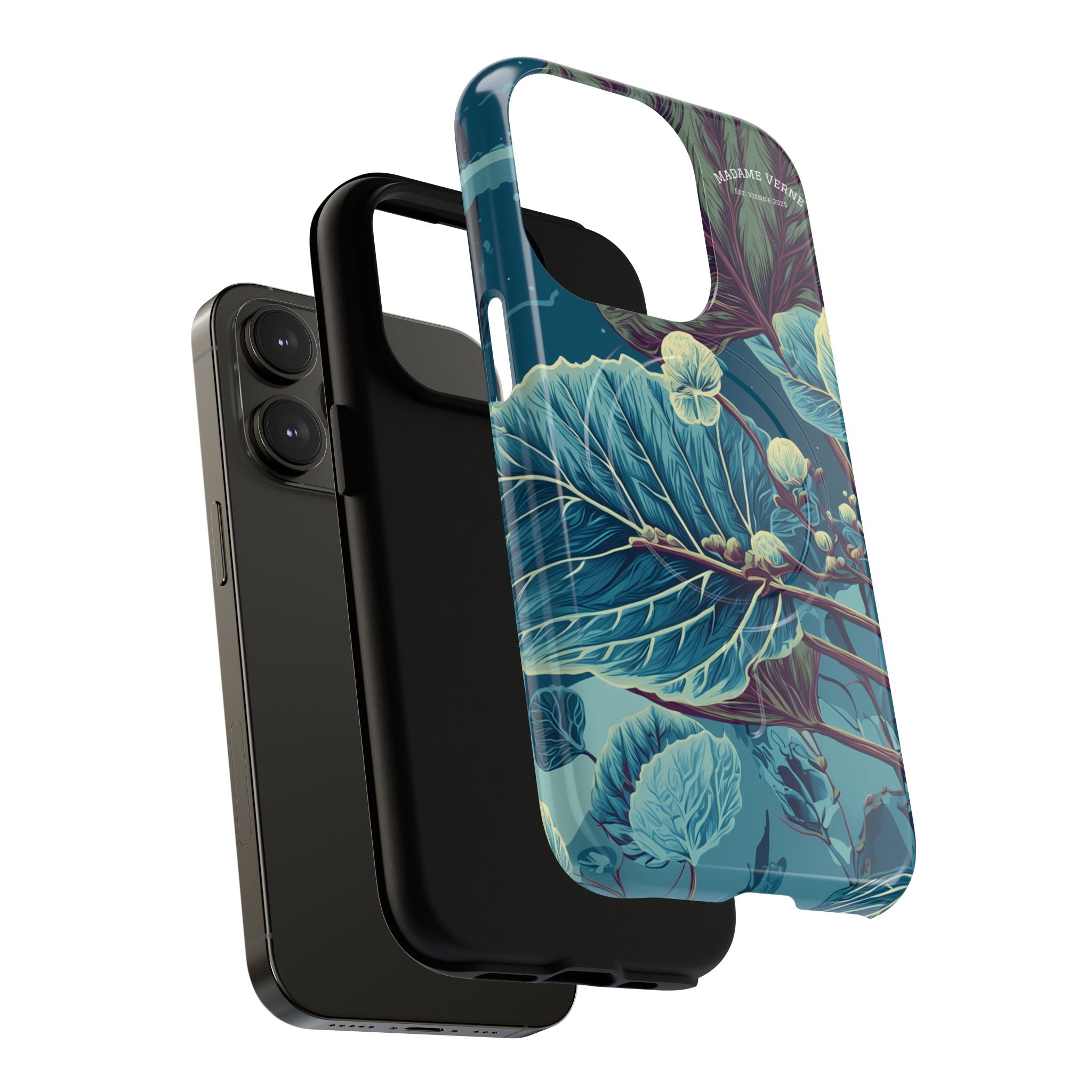 MagSafe iPhone Case "Galactic Veins" - Cosmic Botanicals No. 89