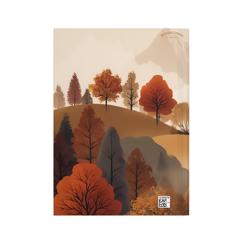 Maison Verne Hardcover Journal "Whispers of Autumn Light" - Golden Autumn No. 13