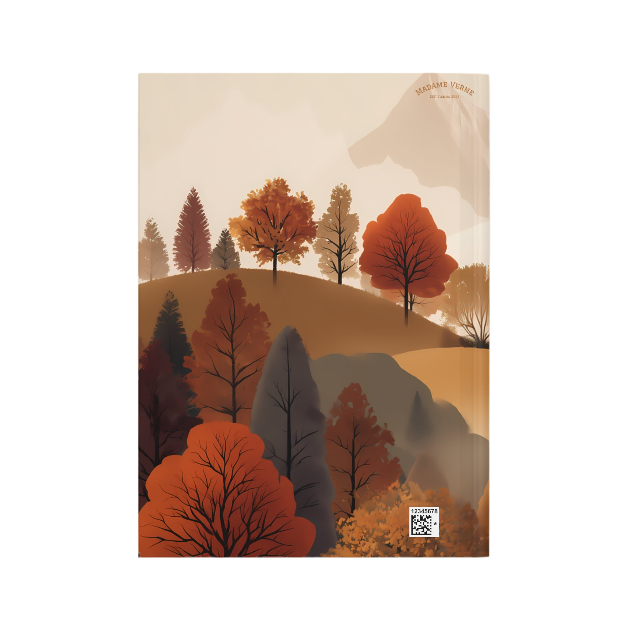 Maison Verne Hardcover Journal "Whispers of Autumn Light" - Golden Autumn No. 13