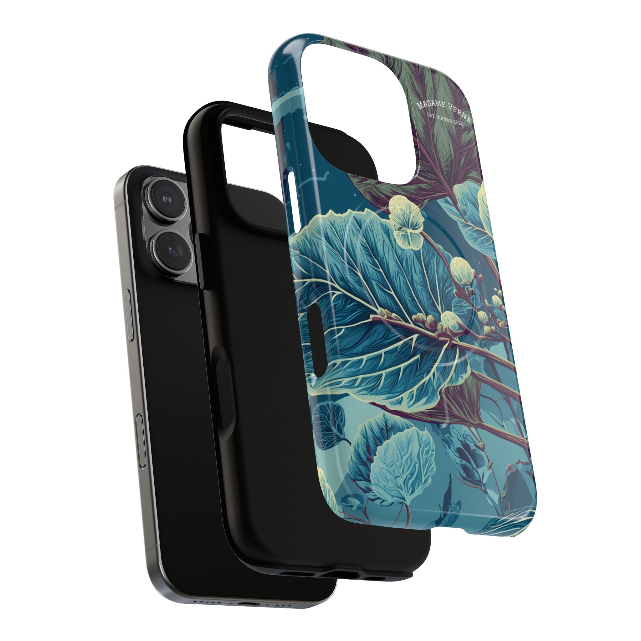MagSafe iPhone Case "Galactic Veins" - Cosmic Botanicals No. 89
