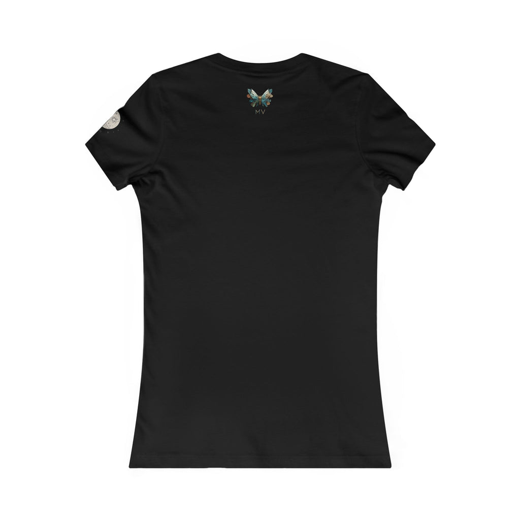 Women's T-shirt "Verdant Pulse" - Cosmic Botanicals No. 46 (EU)