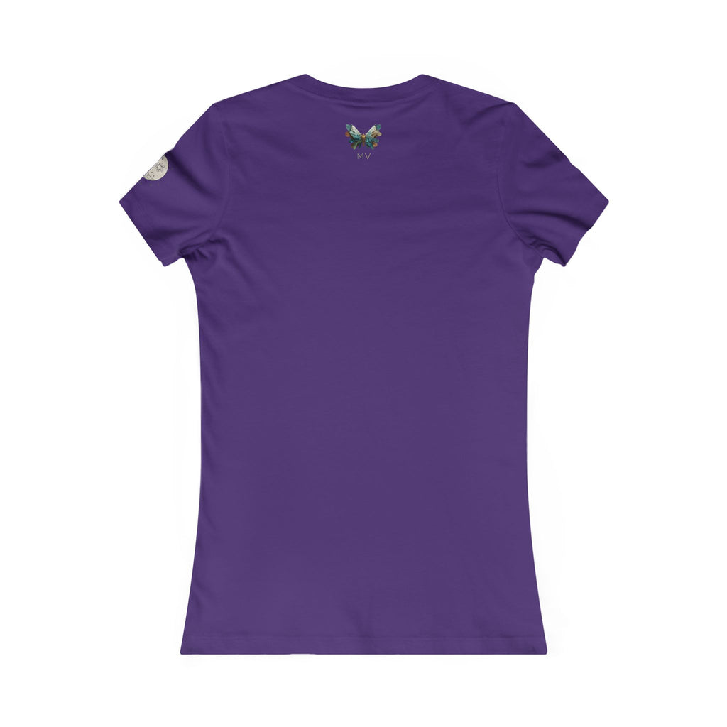Women's T-shirt "Verdant Pulse" - Cosmic Botanicals No. 46 (EU)