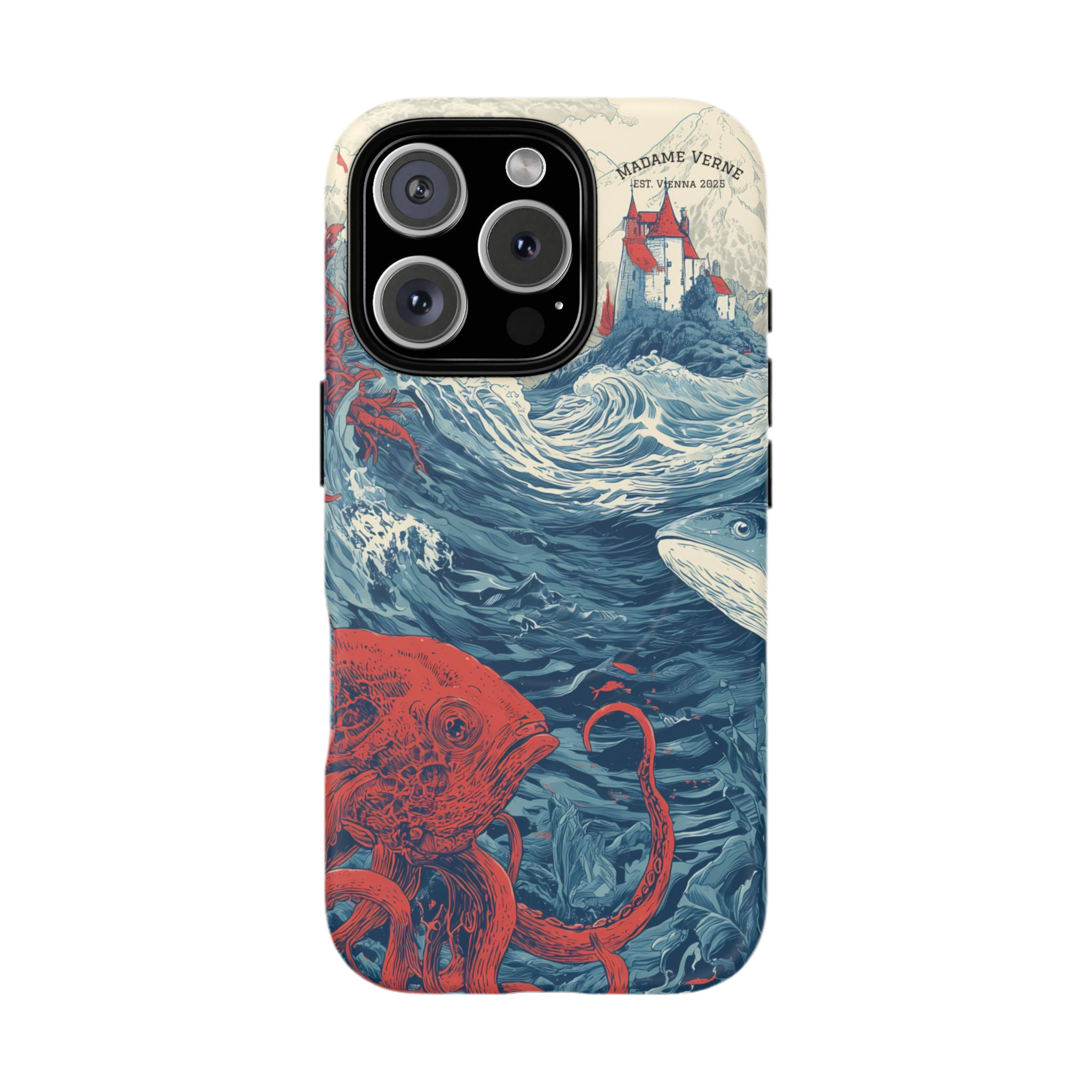 MagSafe iPhone protective case "Kingdom beneath the Waves" - Opal Depths No. 26
