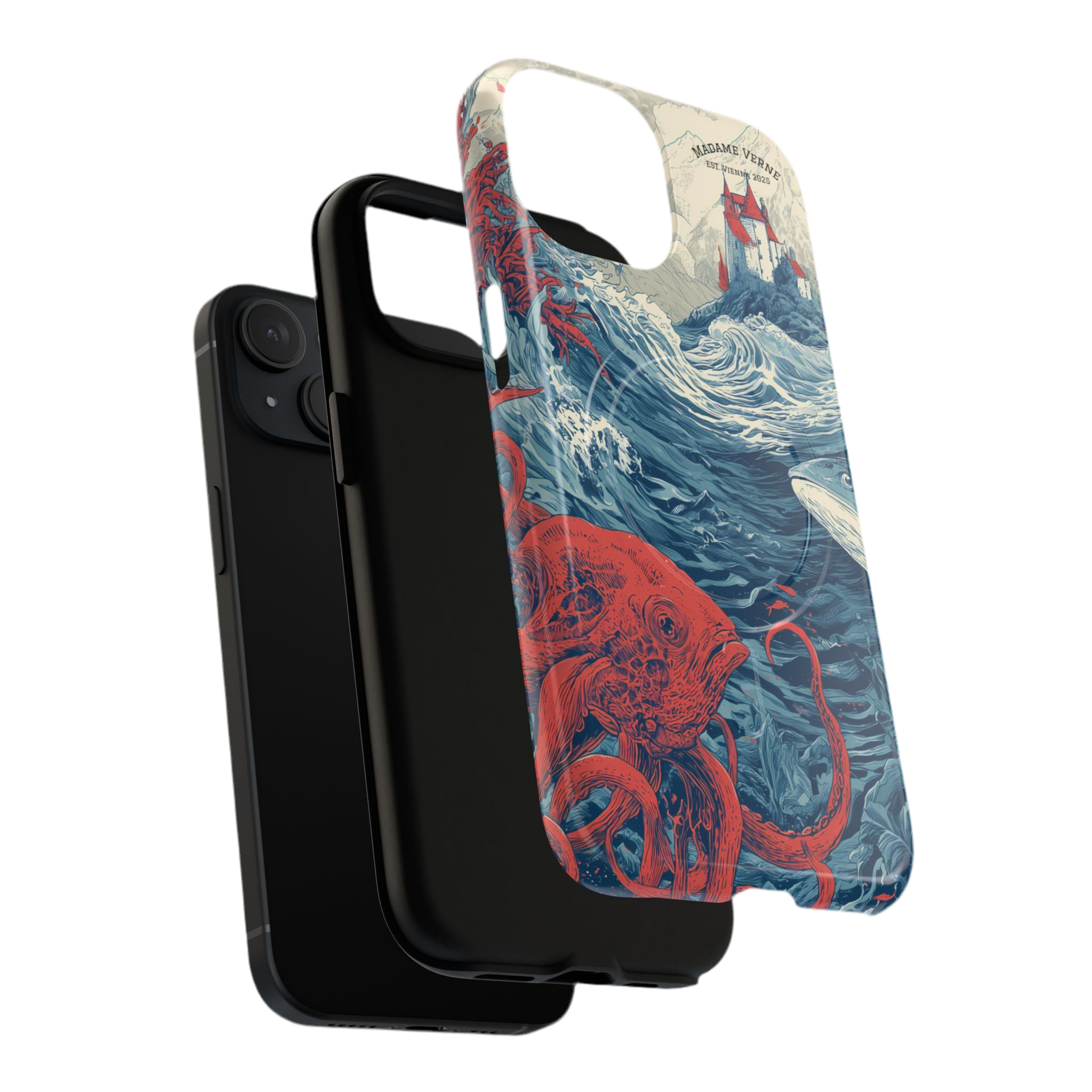 MagSafe iPhone protective case "Kingdom beneath the Waves" - Opal Depths No. 26