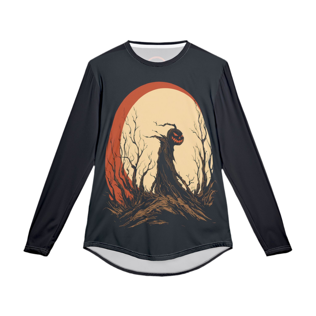 Maison Verne Halloween Ltd. Edition Plus Size Men's Long Sleeve Shirt - Wicked Elegance Nr. 39