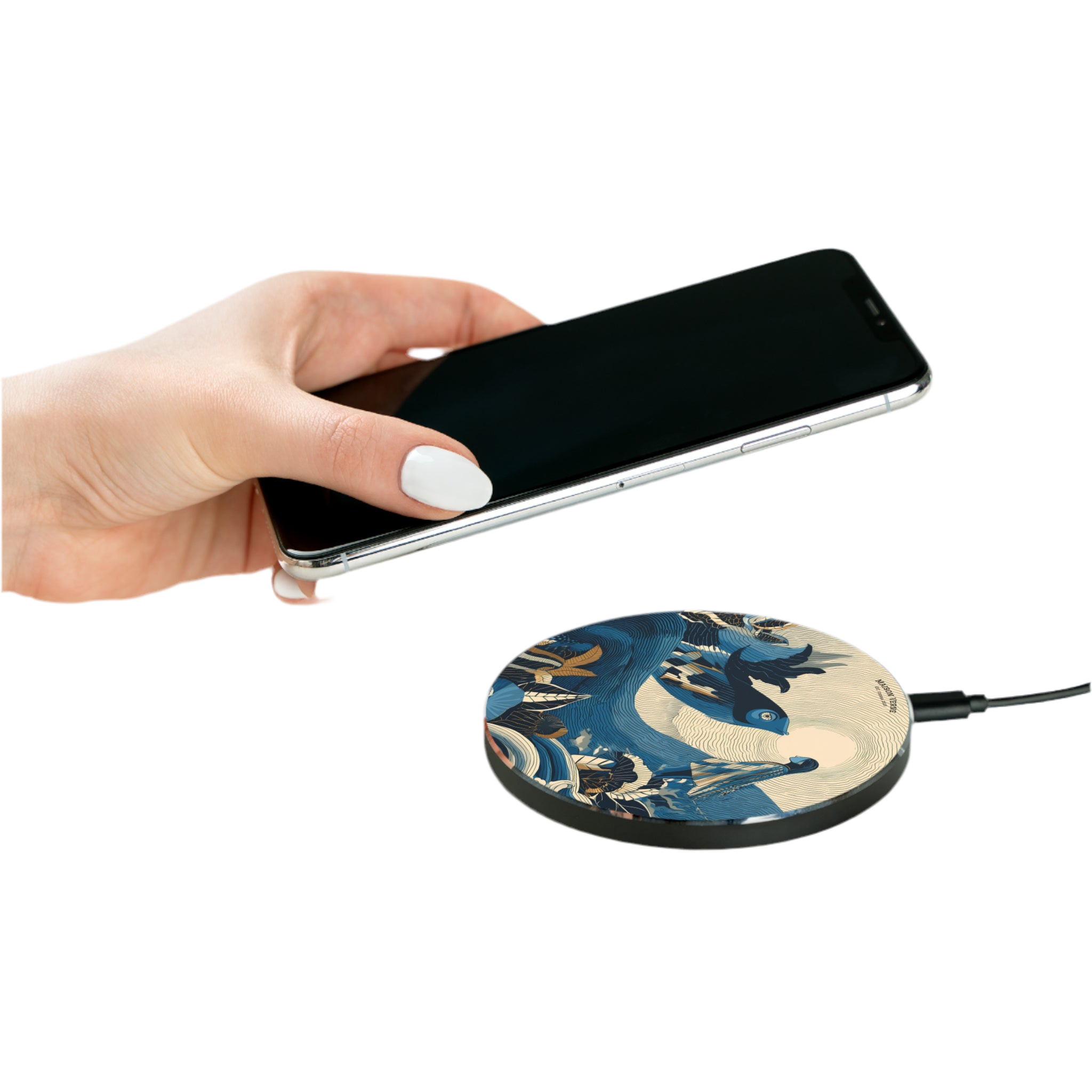 Maison Verne Wireless Charger "Moonlight Parley" - Opal Depths No. 35