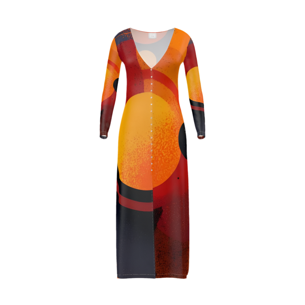 MV Couture Signature Damen Strick-Cardigan Lang