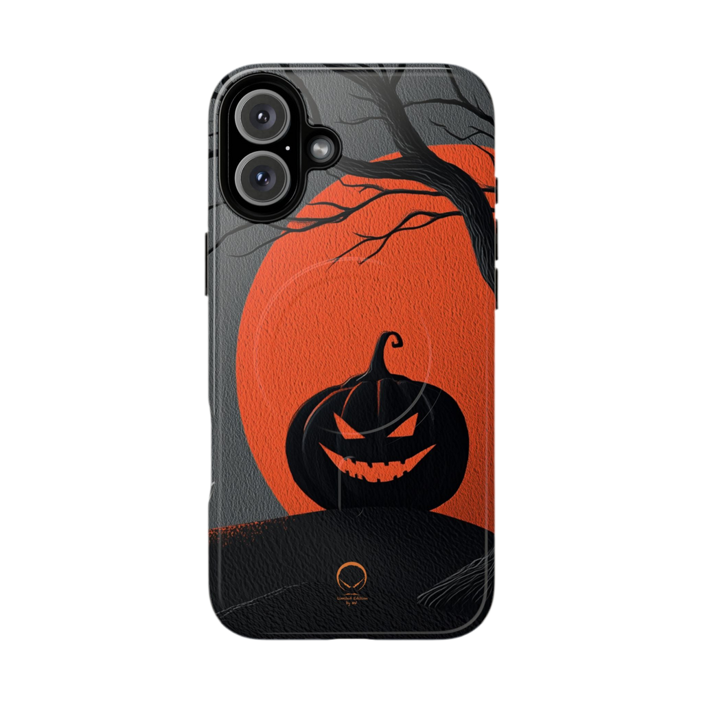 HALLOWEEN LIMITED EDITION MagSafe iPhone-Schutzhülle "Midnight Jack" - Wicked Elegance No. 06