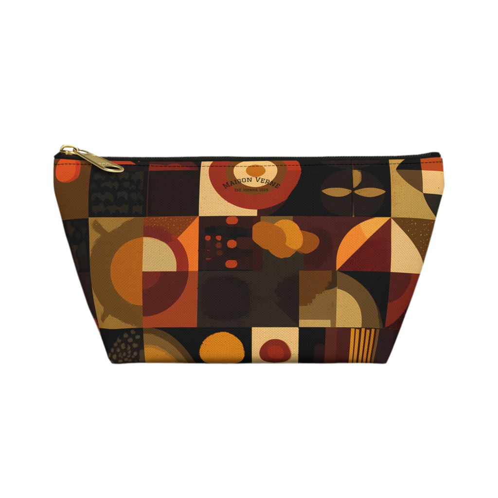 Maison Verne Kosmetiktasche "Patterned Harvest" - Golden Autumn No. 66