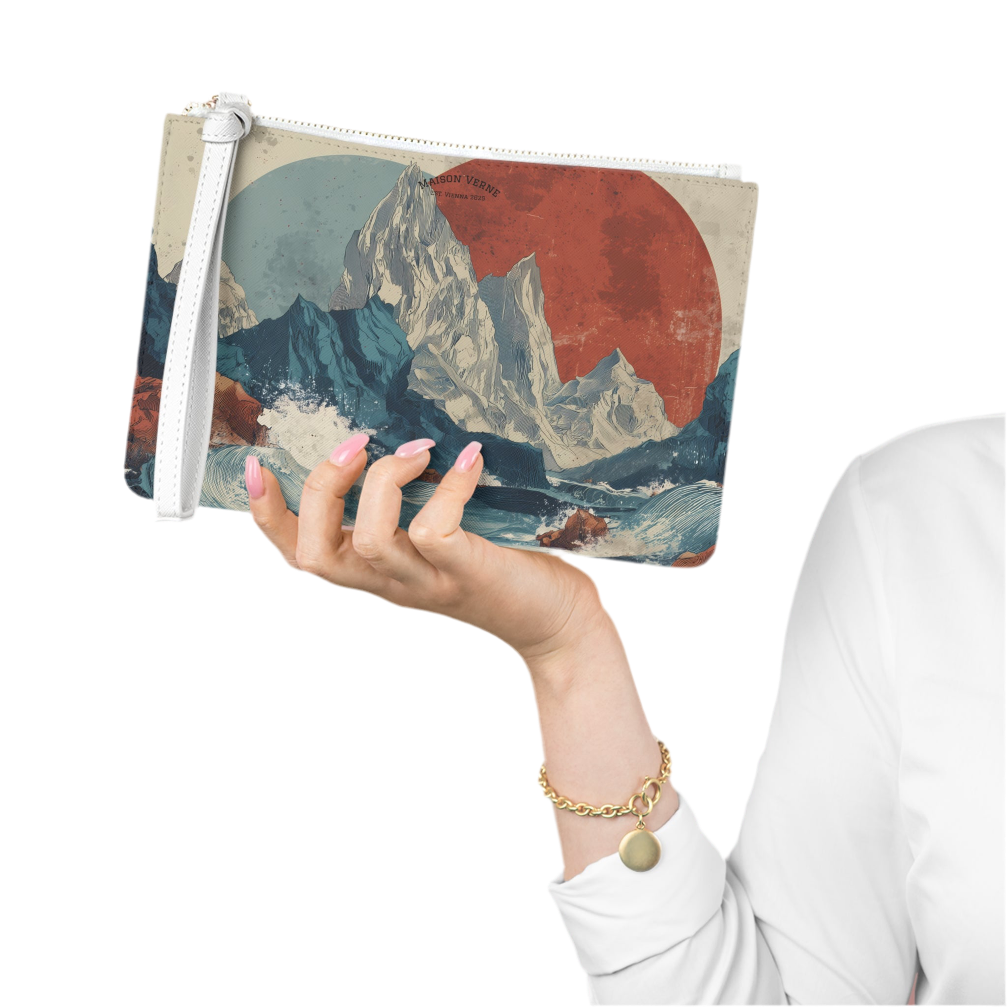 Maison Verne Clutch "Where Mountains meet the Tide"- Below & Beyond No. 32