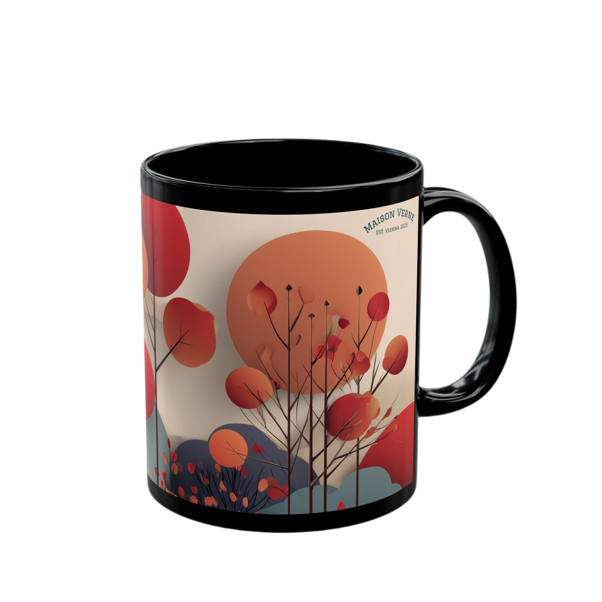 Coffee cup "Amber Horizon" - Golden Autumn No. 72