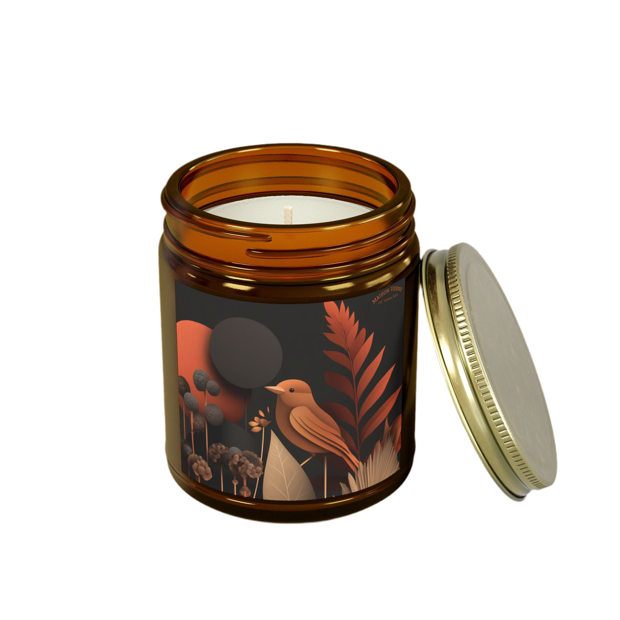 Duftkerze "Amber Serenade" - Golden Autumn No. 07