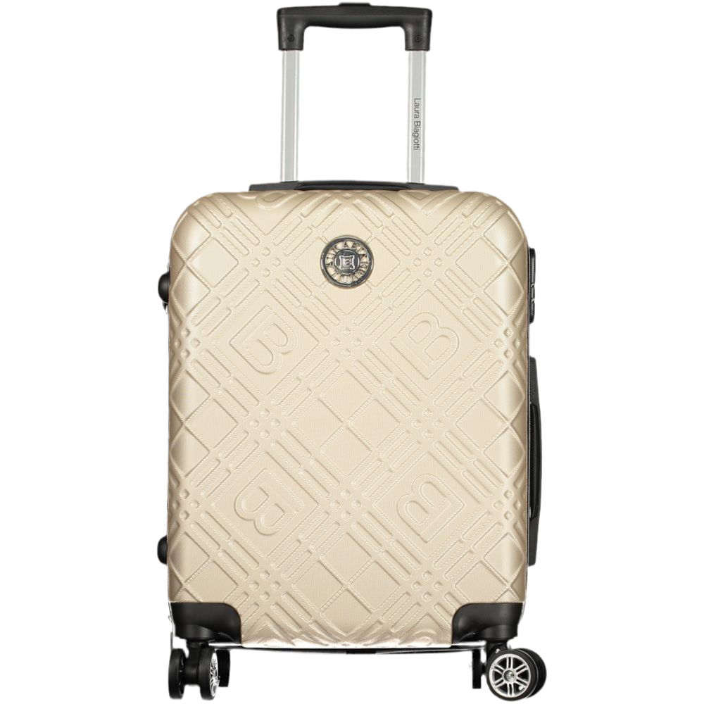 Laura Biagiotti Gold Polyethylene Luggage And Travel
