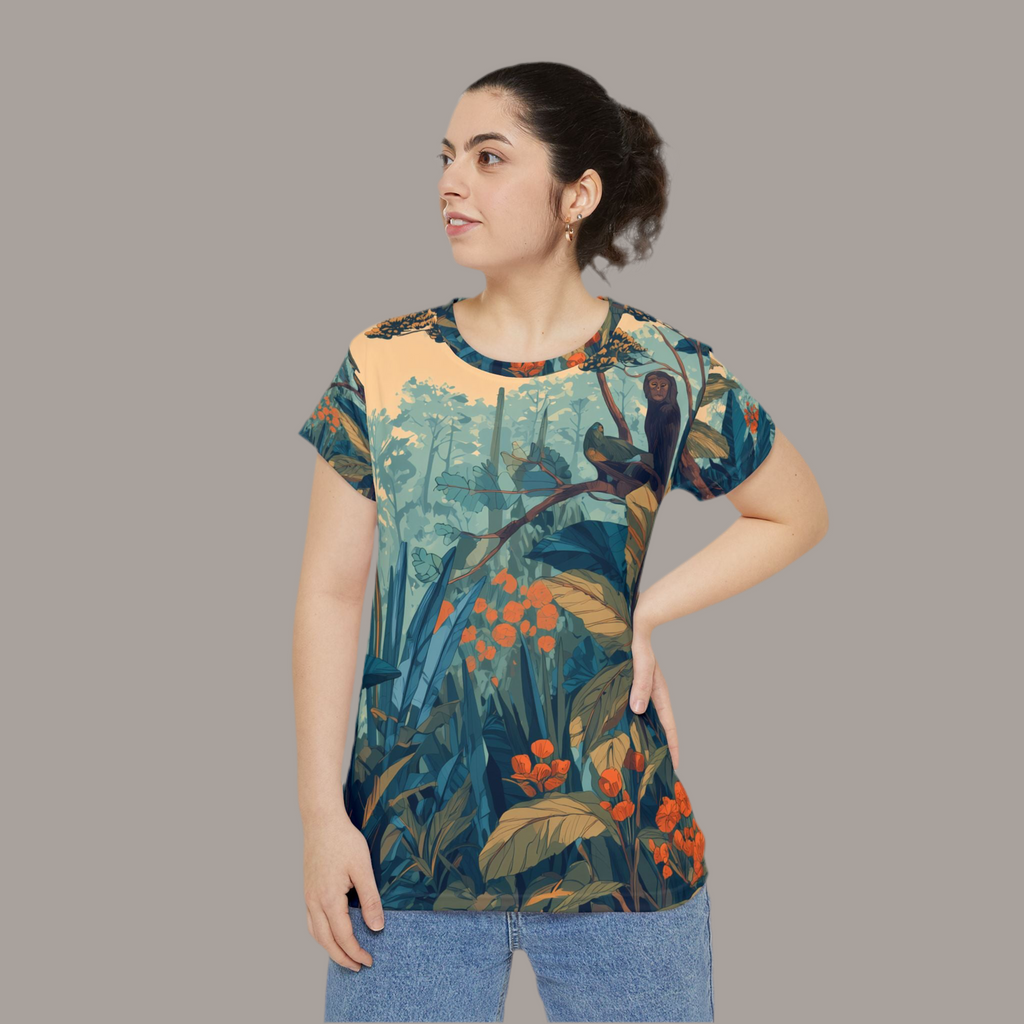 Maison Verne Damen Shirt "Canopy Watcher" - Wilderness Whisper No. 69