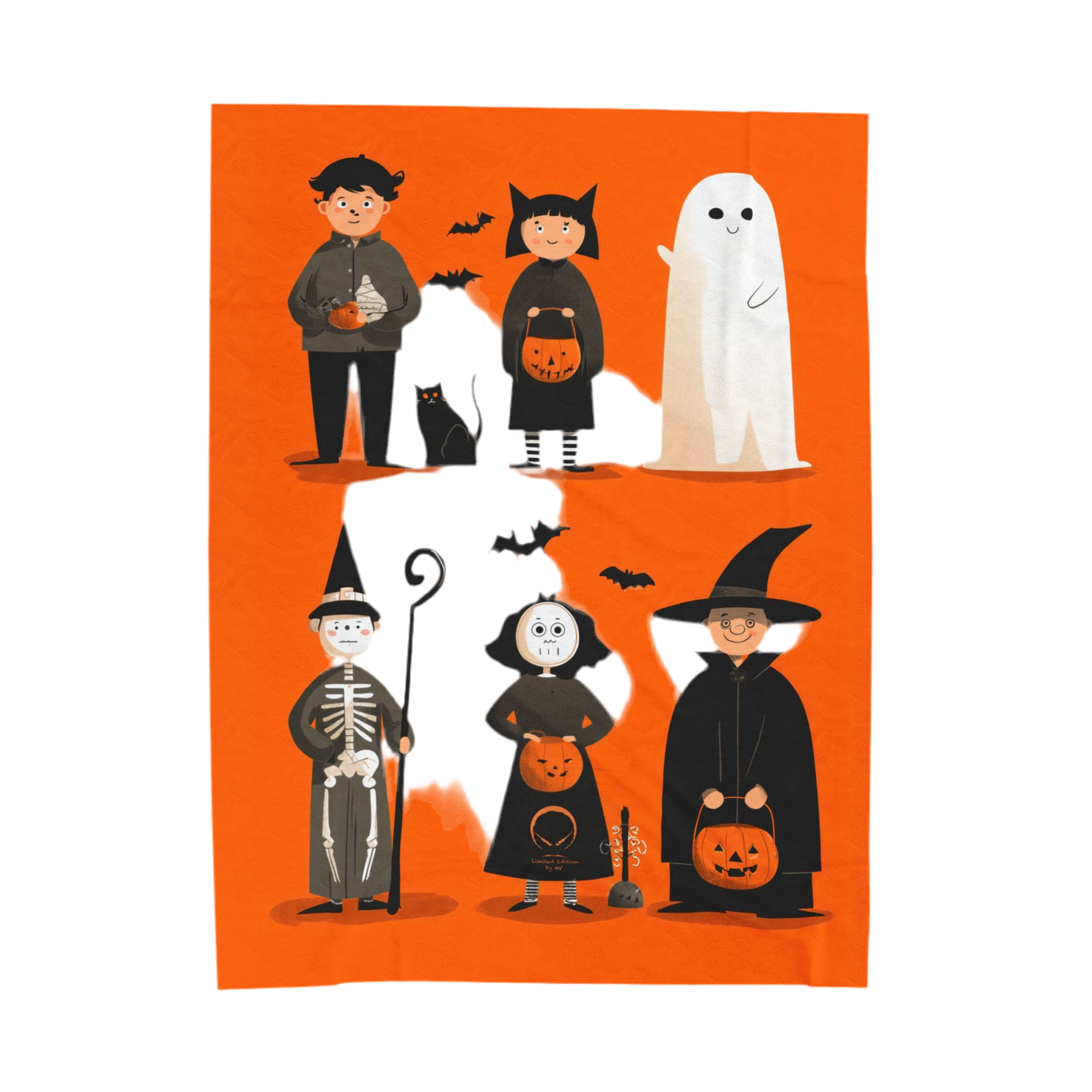 Maison Verne Halloween Ltd. Edition Velours-Kuscheldecke - 🎃👻 Wicked Elegance No. 87 👻🎃