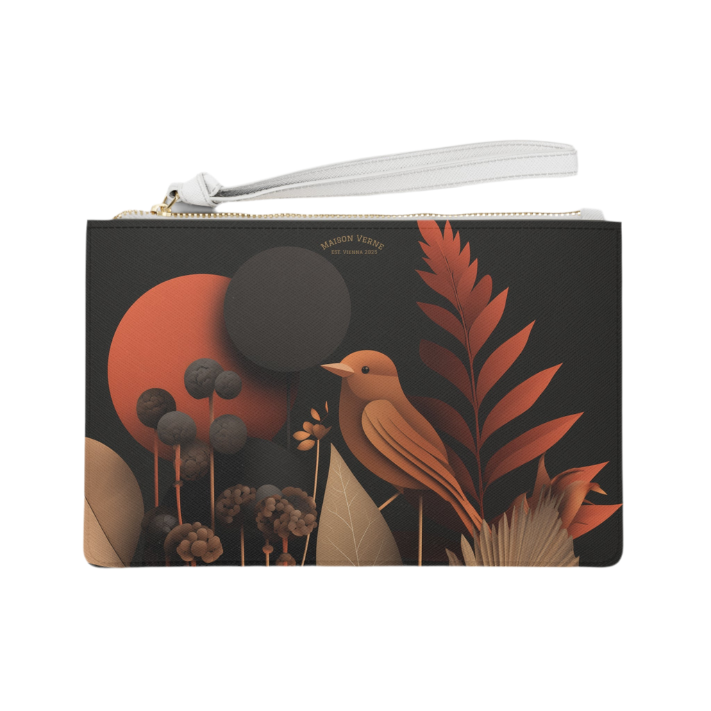 Maison Verne Clutch Bag "Amber Serenade"- Golden Autumn No. 07