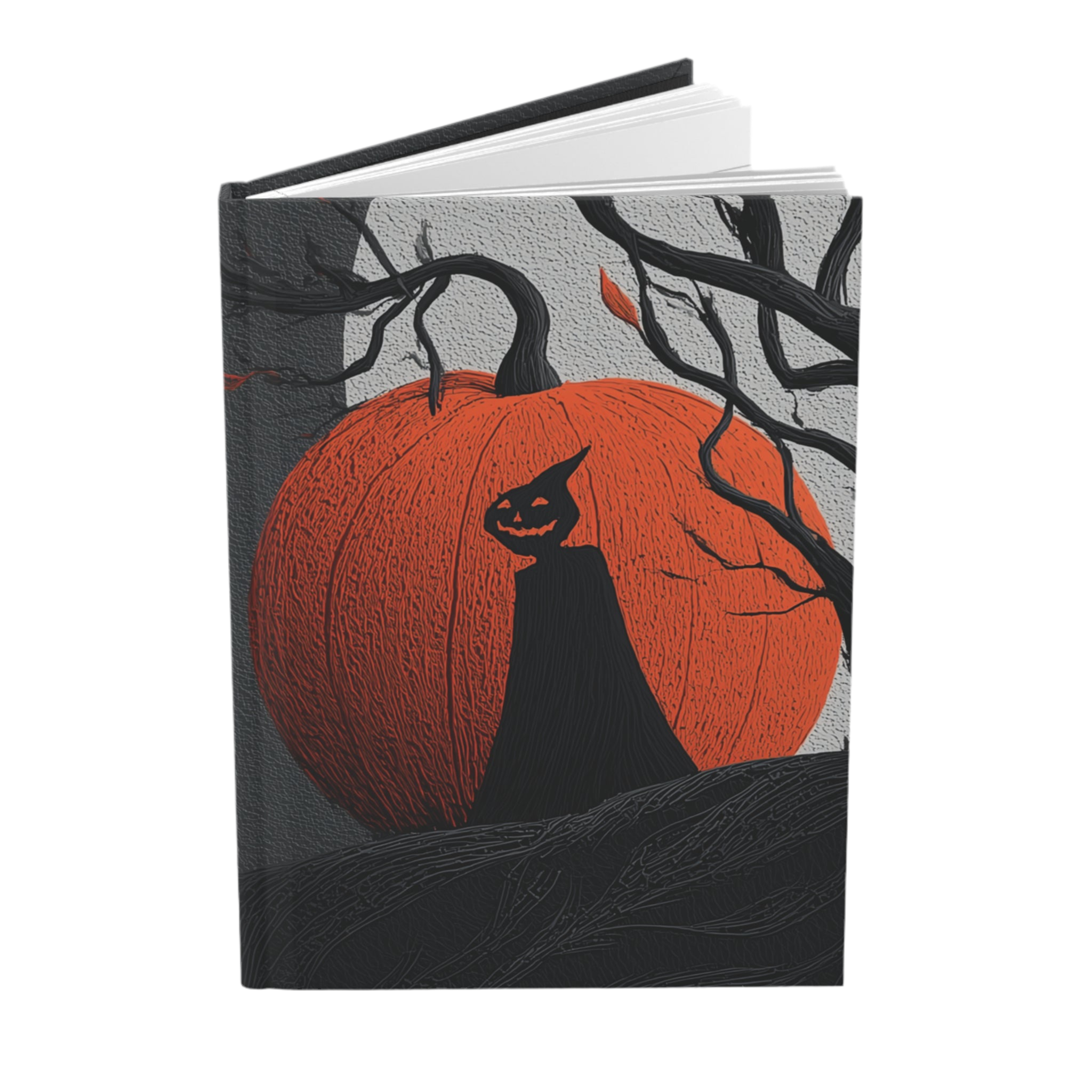 Maison Verne Halloween Ltd. Edition Hardcover Journal "Pumpkin Shadow" - 🎃👻 Wicked Elegance No. 02 👻🎃