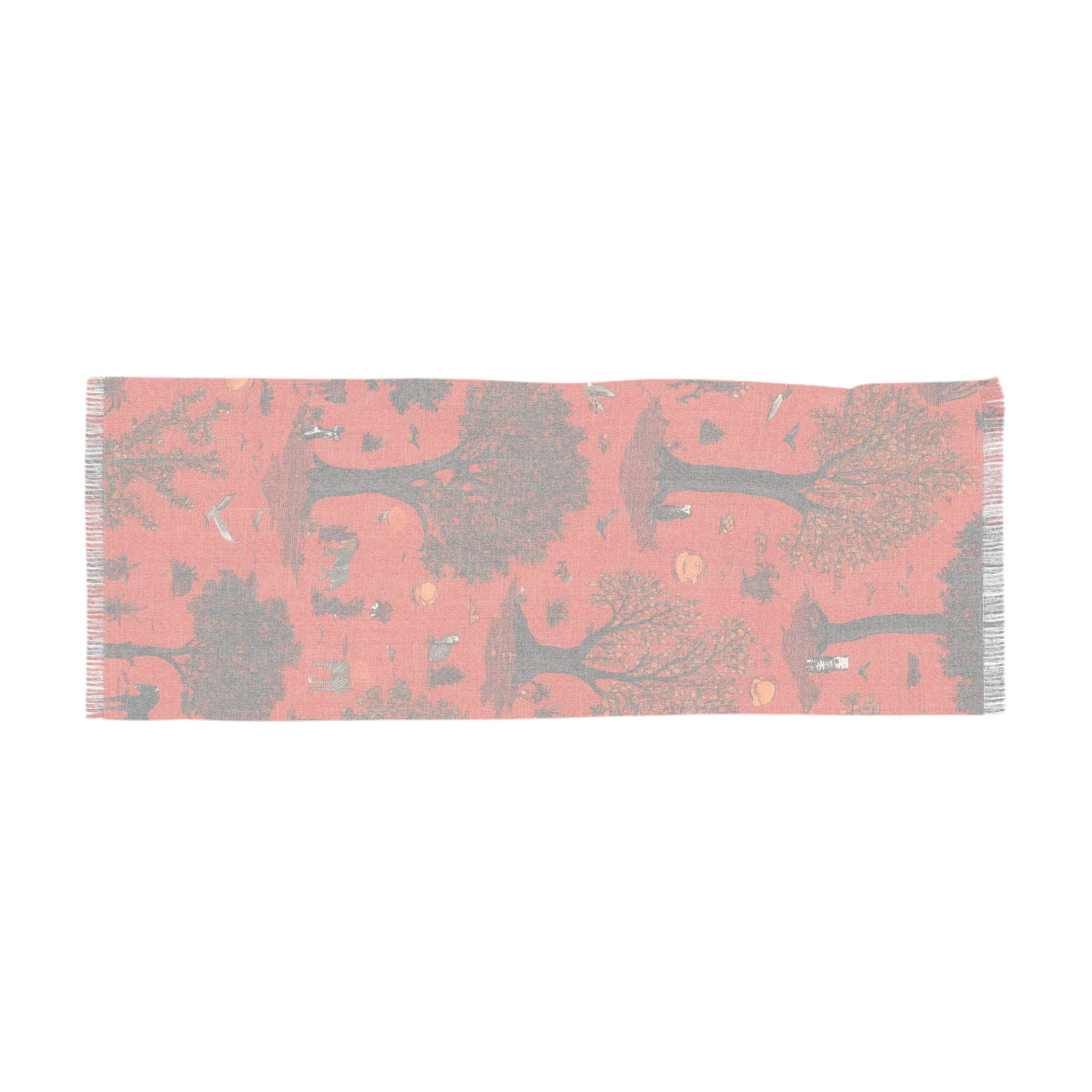 Lightweight scarf "Safari Grove" - Golden Autumn No. 54
