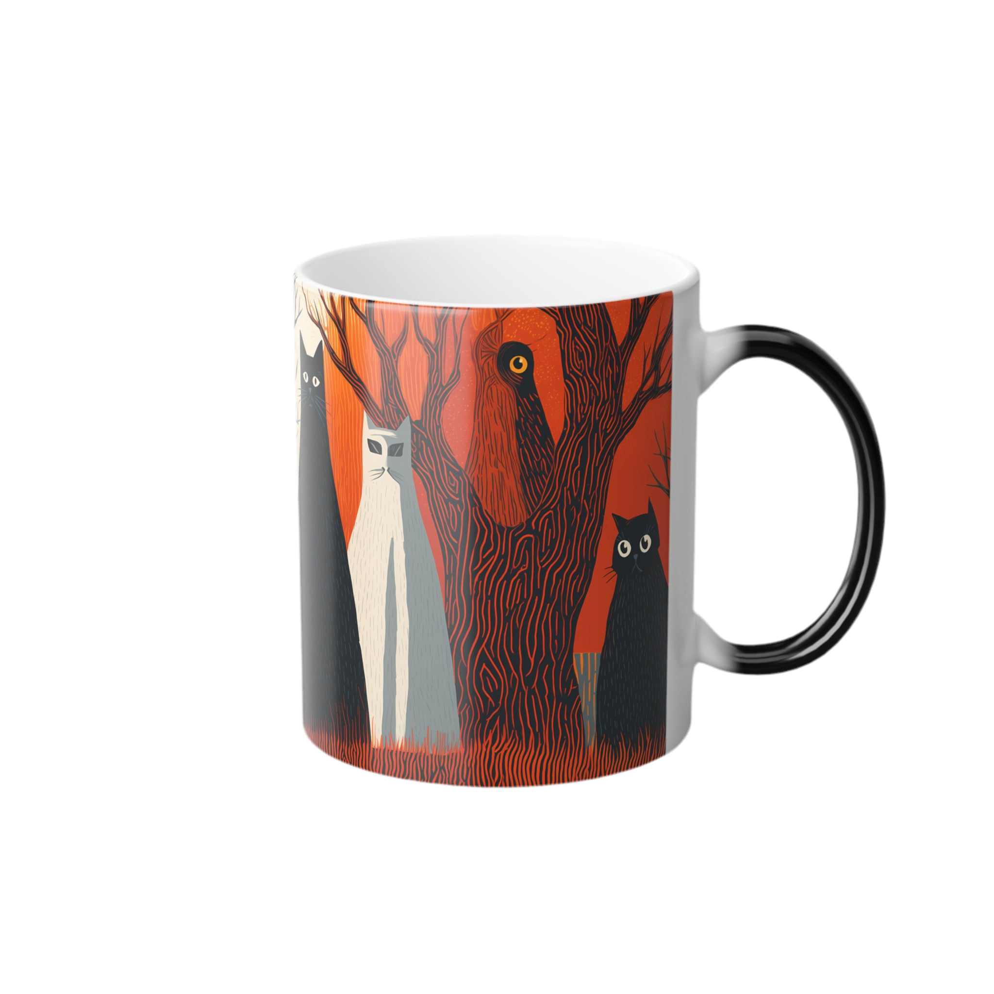 Maison Verne Halloween Ltd. Edition Zaubertasse "Silent Guardians" - - 🎃👻 Wicked Elegance No. 45 👻🎃