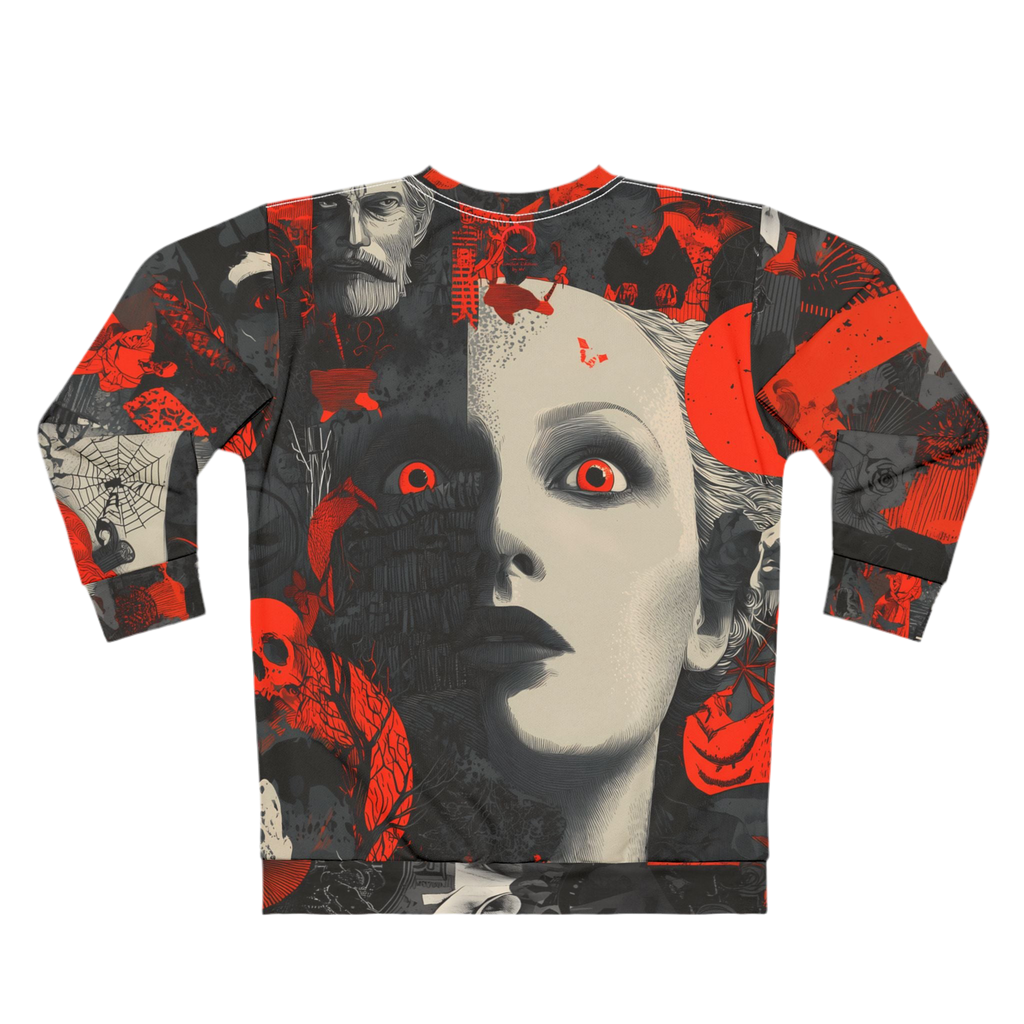 Maison Verne Halloween Ltd. Edition Sweatshirt "Eclipse Muse" - 🎃👻 Wicked Elegance No. 67 👻🎃