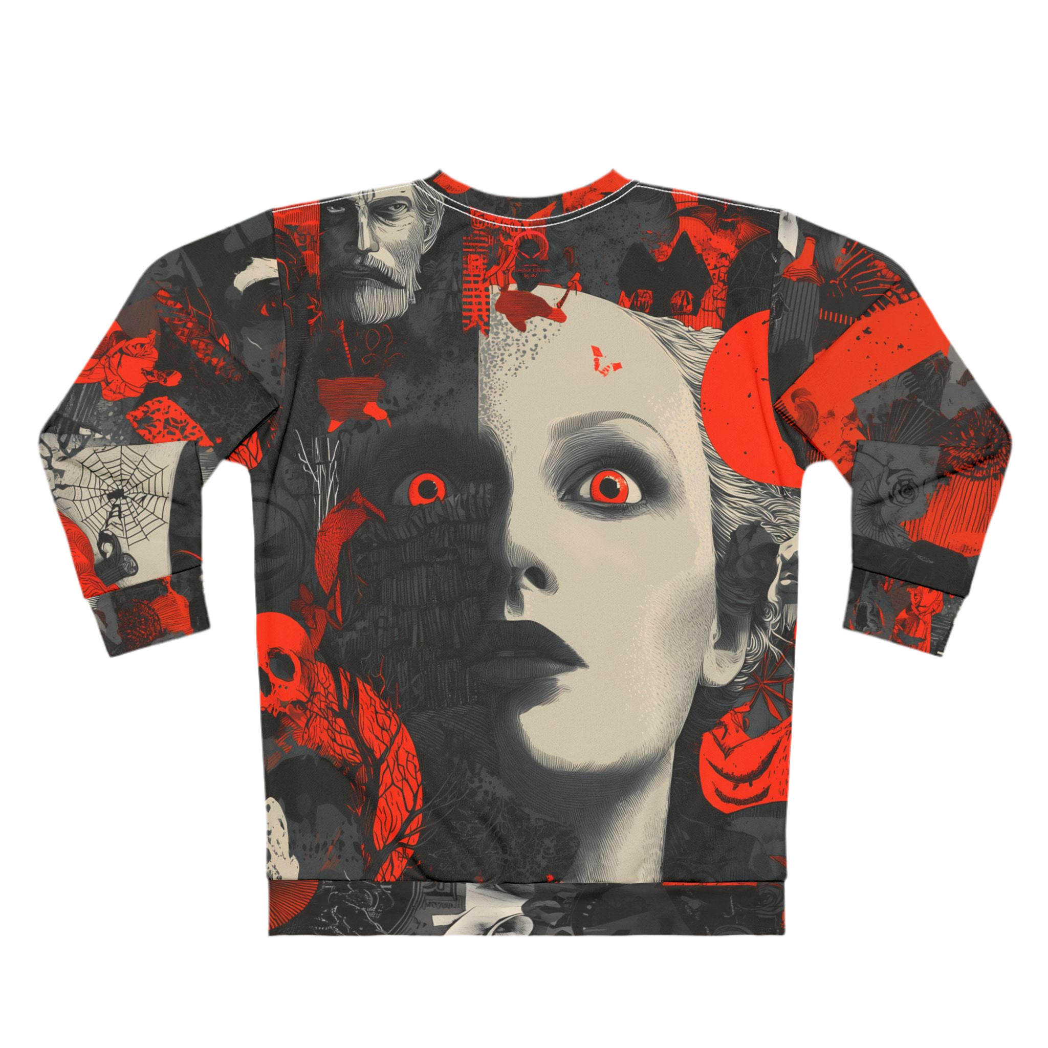 Maison Verne Halloween Ltd. Edition Sweatshirt "Eclipse Muse" - 🎃👻 Wicked Elegance No. 67 👻🎃