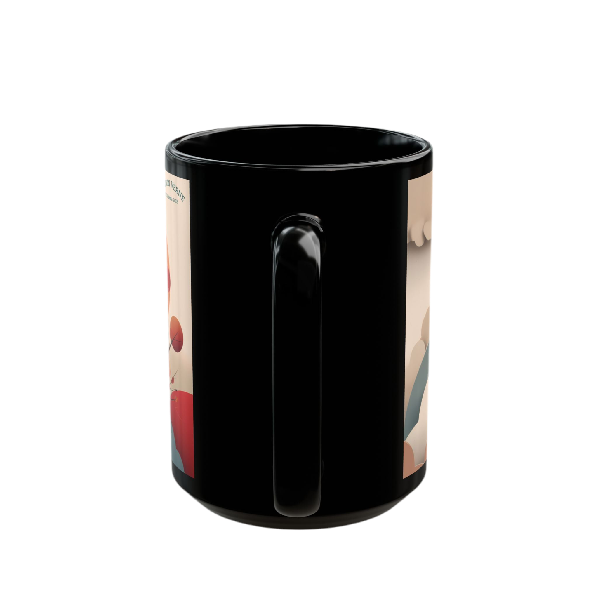 Coffee cup "Amber Horizon" - Golden Autumn No. 72