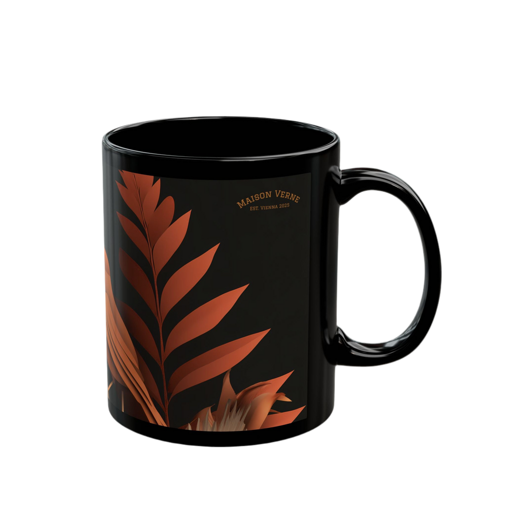Coffee cup "Amber Serenade" - Golden Autumn No. 07