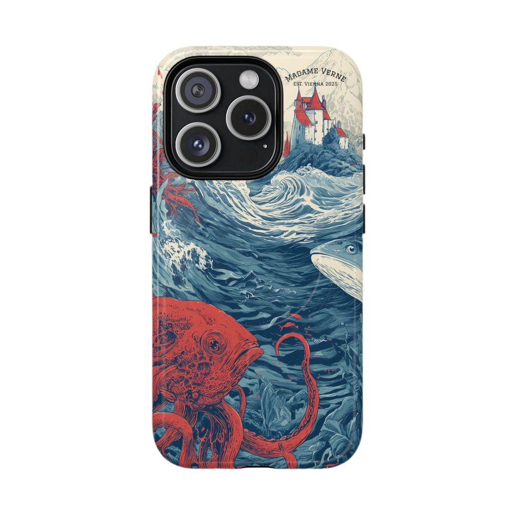 MagSafe iPhone protective case "Kingdom beneath the Waves" - Opal Depths No. 26