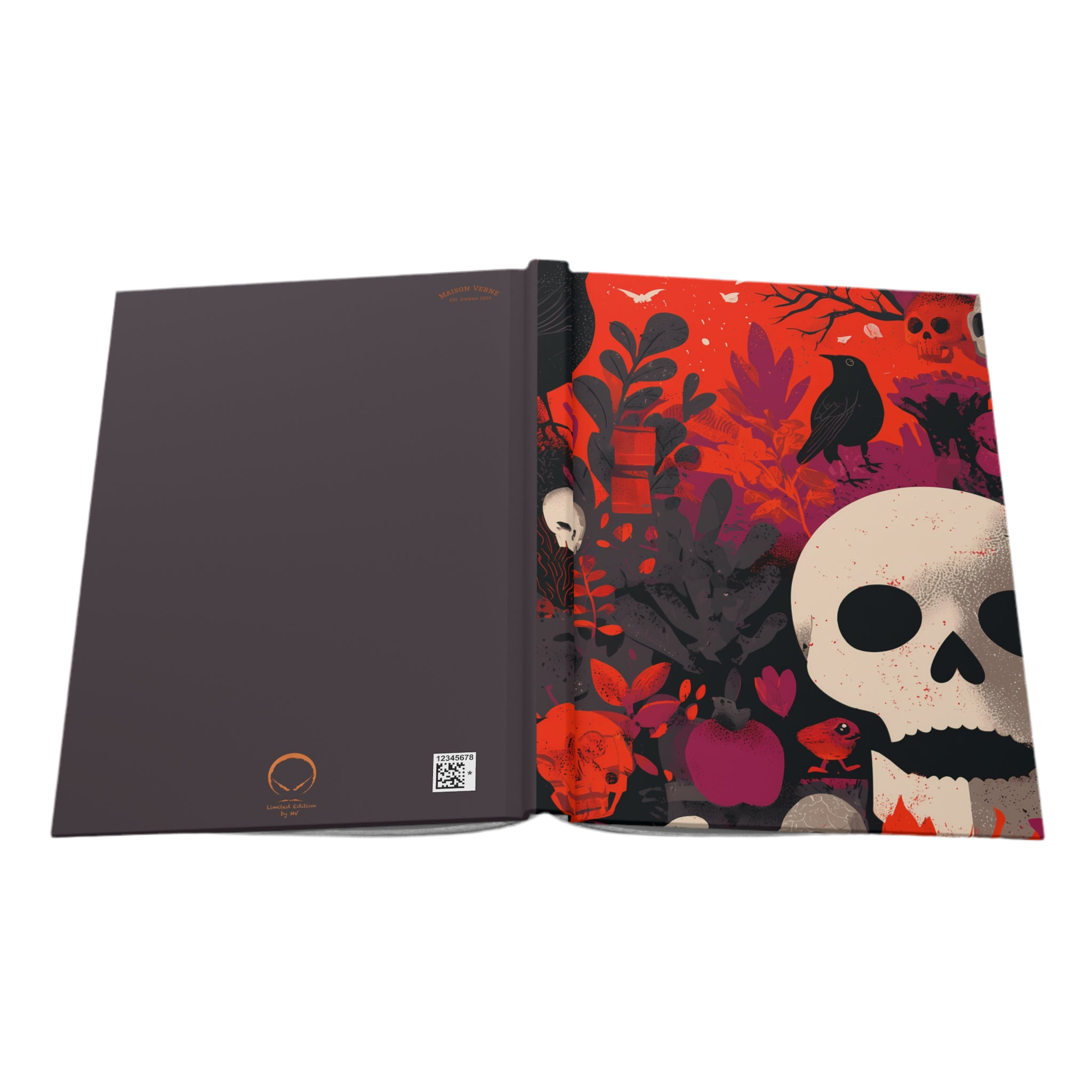 Maison Verne Halloween Ltd. Edition Hardcover Journal "Dark Harvest" - 🎃👻 Wicked Elegance No. 59 👻🎃