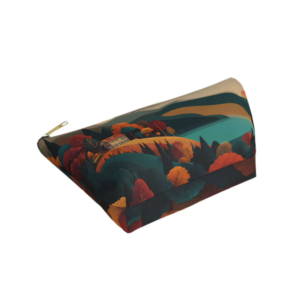 Maison Verne Kosmetiktasche "Twilight over Golden Hills" - Golden Autumn No. 20
