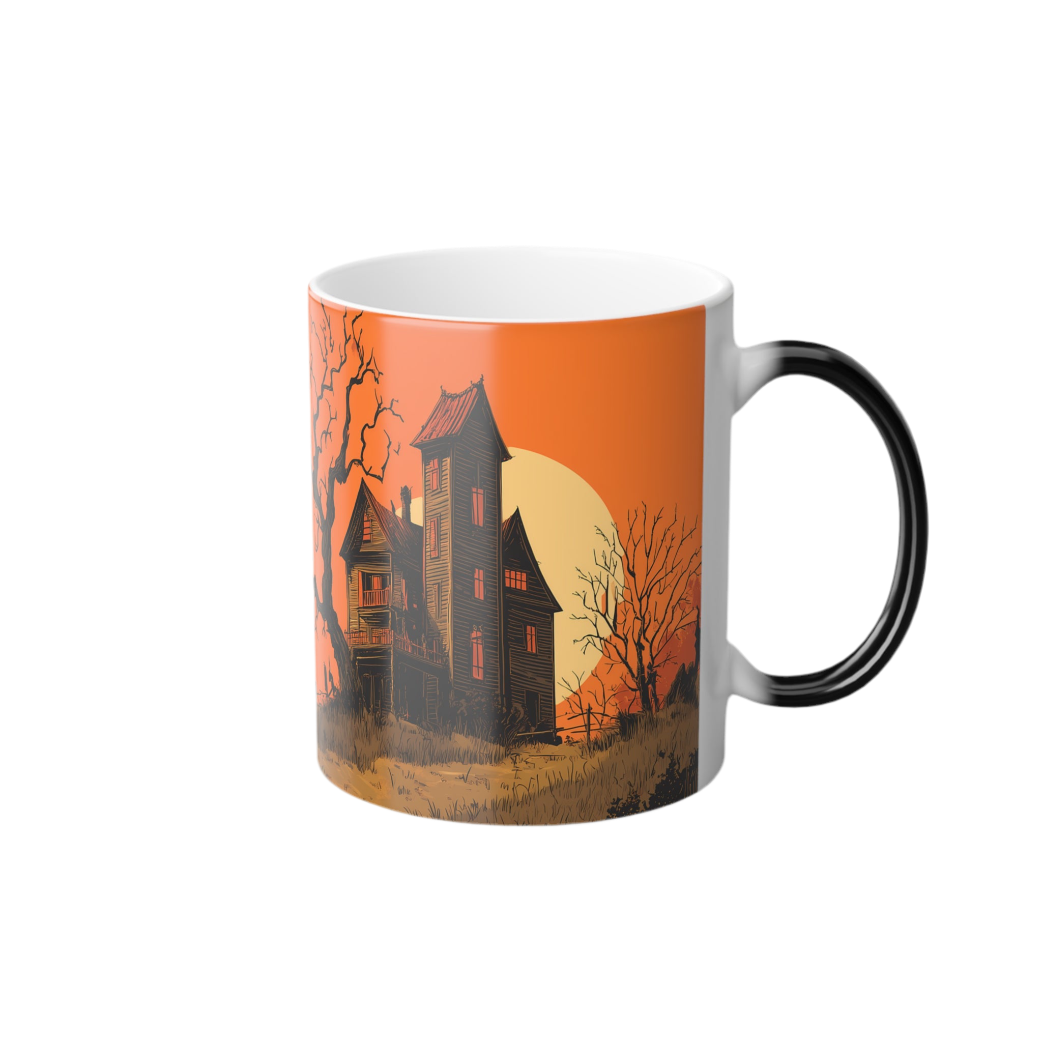 Maison Verne Halloween Ltd. Edition Zaubertasse "Haunted Horizon" - 🎃👻 Wicked Elegance No. 16 👻🎃