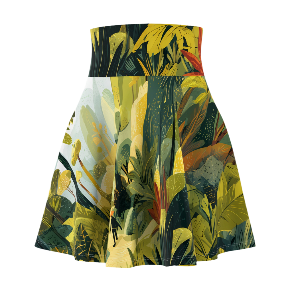Skater skirt "Jungle Sonata" - Wilderness Whisper No. 77