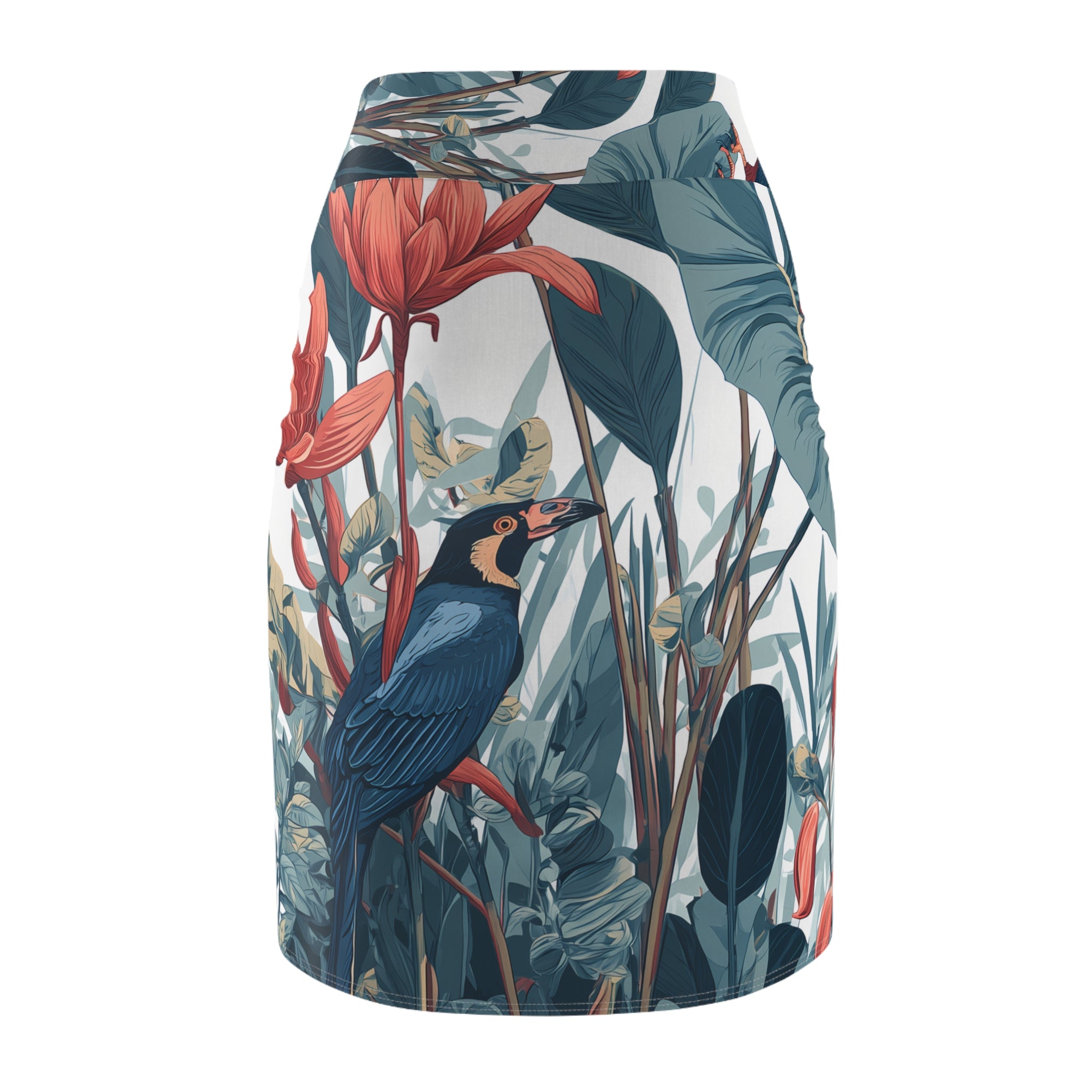 Plus Size Bleistiftrock "Tropical Reverie" - Wilderness Whisper No. 41