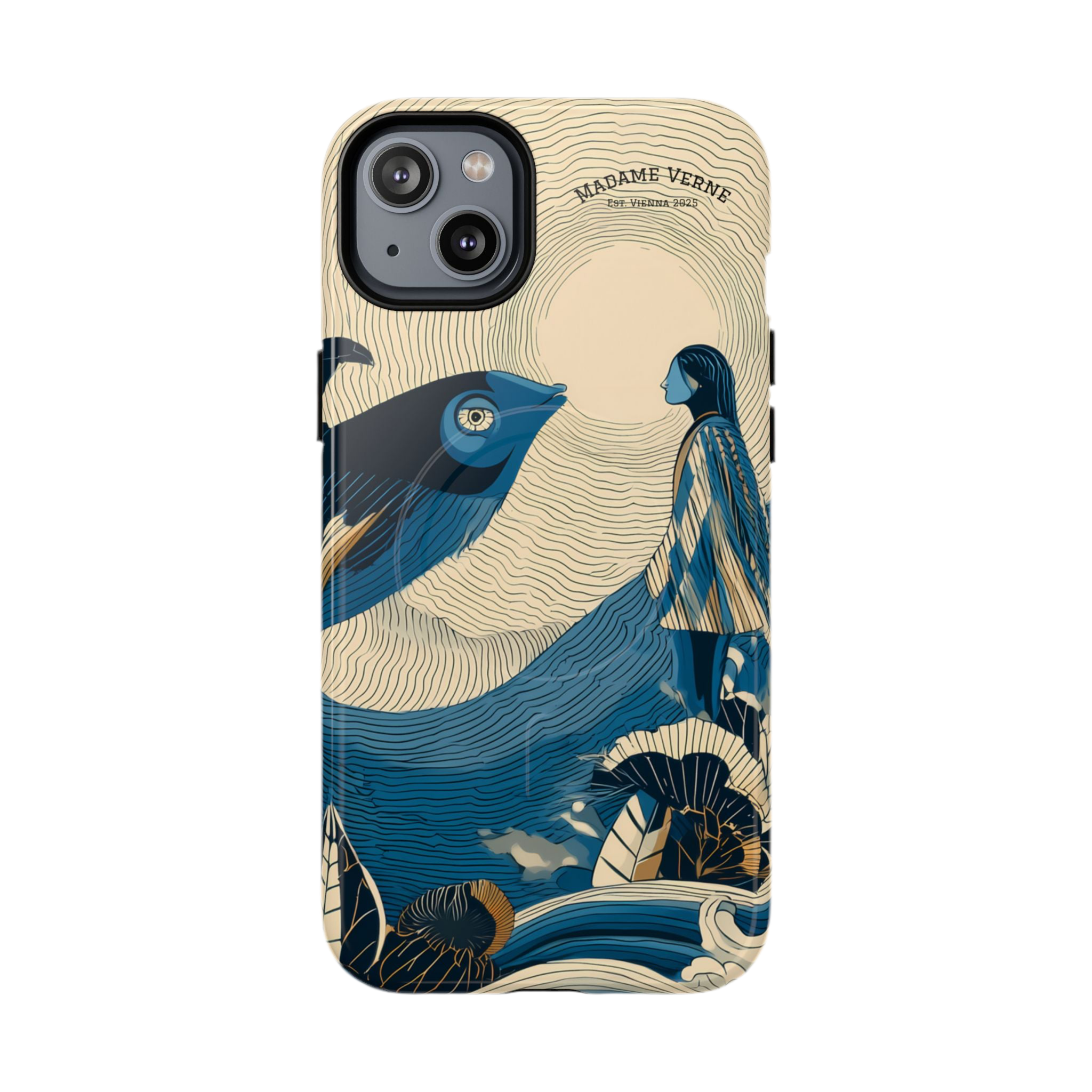 MagSafe iPhone Case "Moonlight Parley" - Opal Depths No. 40