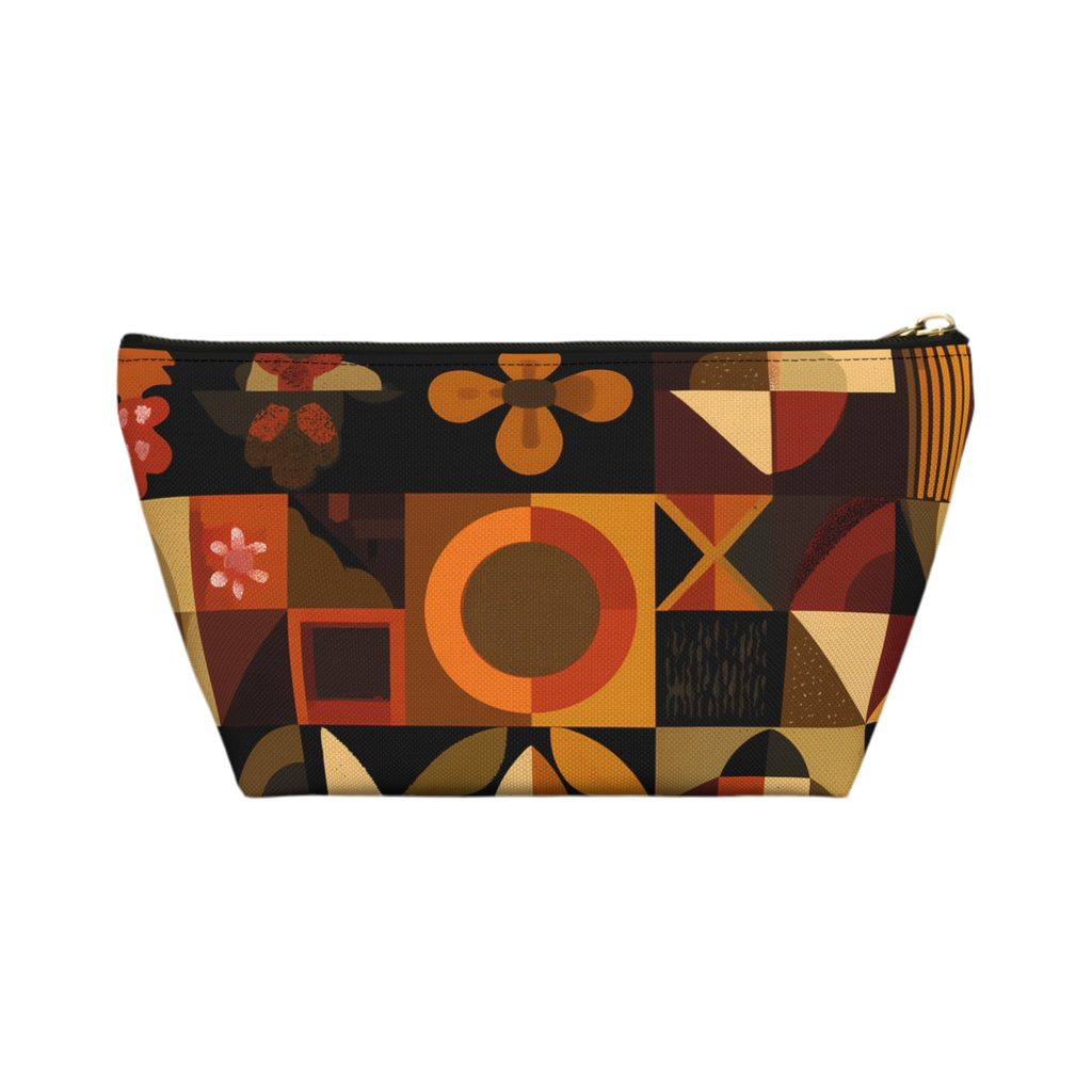Maison Verne Kosmetiktasche "Patterned Harvest" - Golden Autumn No. 66
